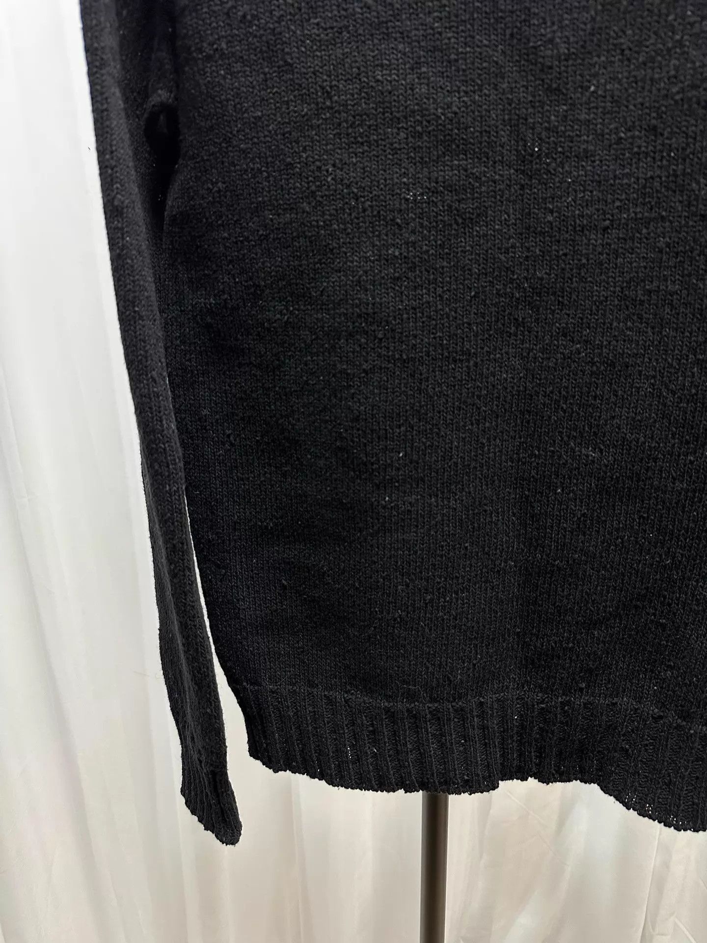 Carol Christian Poell Black Wool Knit Sweater Size US M / EU 48-50 / 2 - 3 Thumbnail