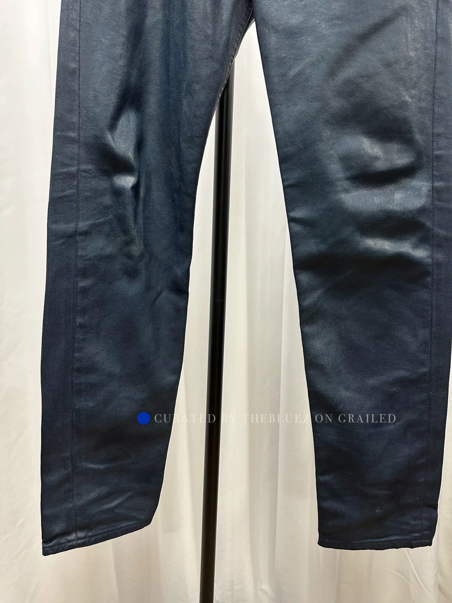 Dries Van Noten Blue Glued Denim Jeans - Size 30 Size US 30 / EU 46 - 3 Thumbnail
