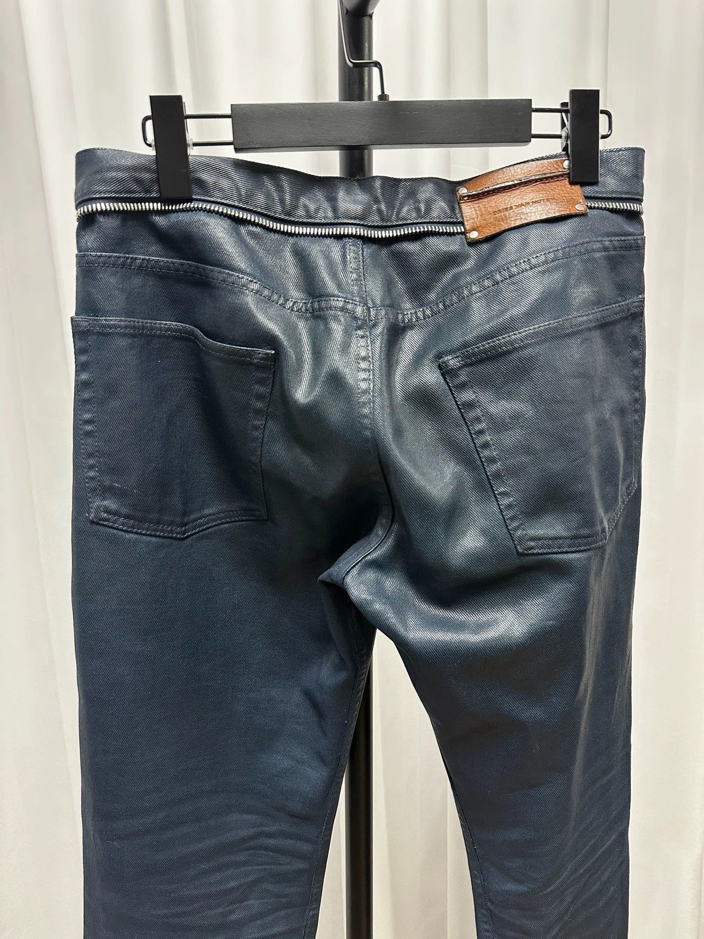 Dries Van Noten Blue Glued Denim Jeans - Size 30 Size US 30 / EU 46 - 6 Thumbnail