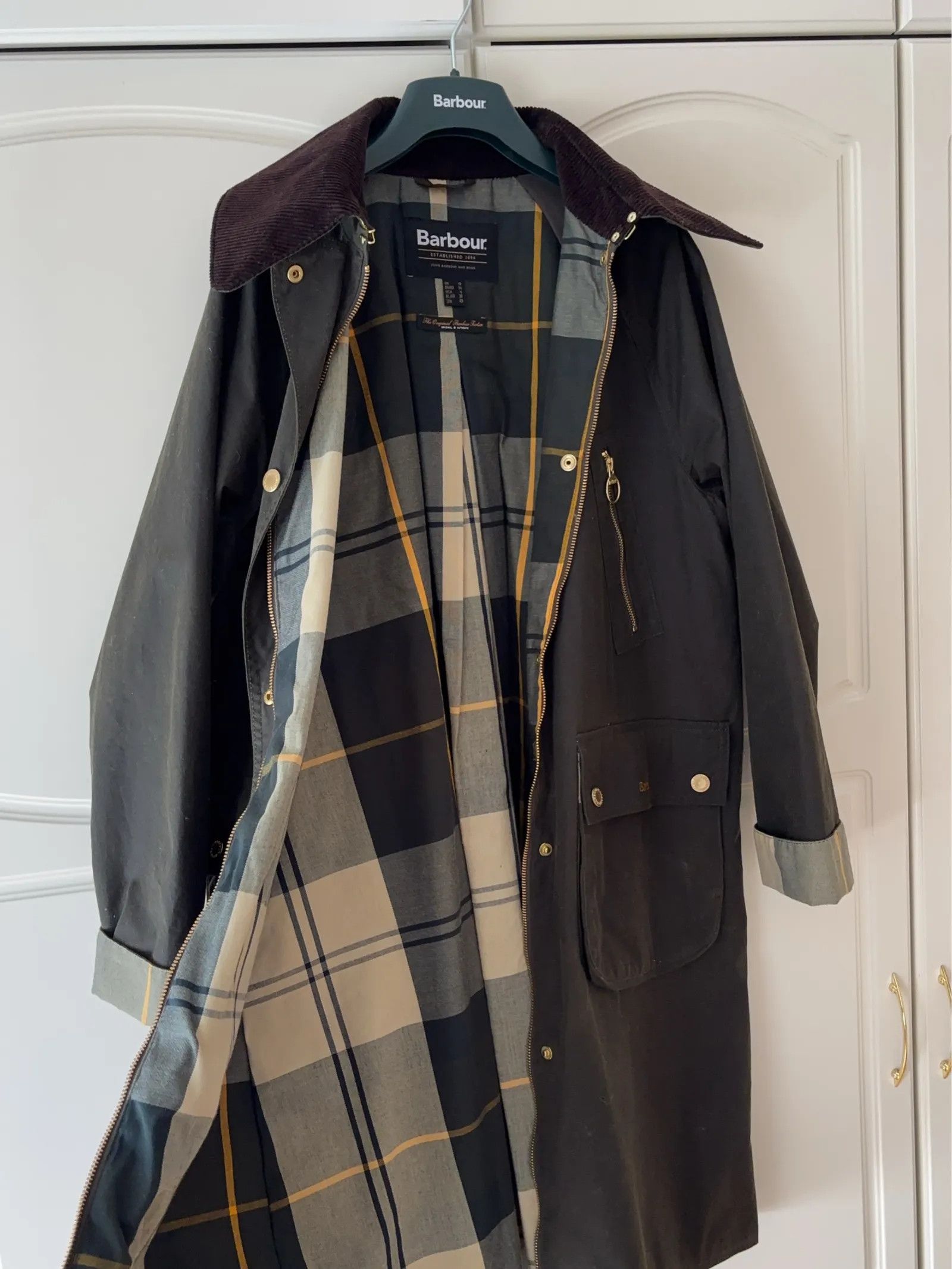 Barbour Barbour Barbour Ebberston Wax Jacket Size S / US 4 / IT 40 - 8 Thumbnail