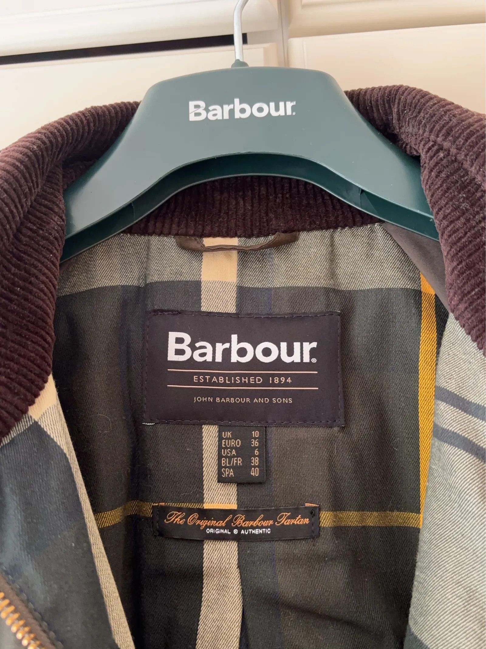 Barbour Barbour Barbour Ebberston Wax Jacket Size S / US 4 / IT 40 - 2 Thumbnail