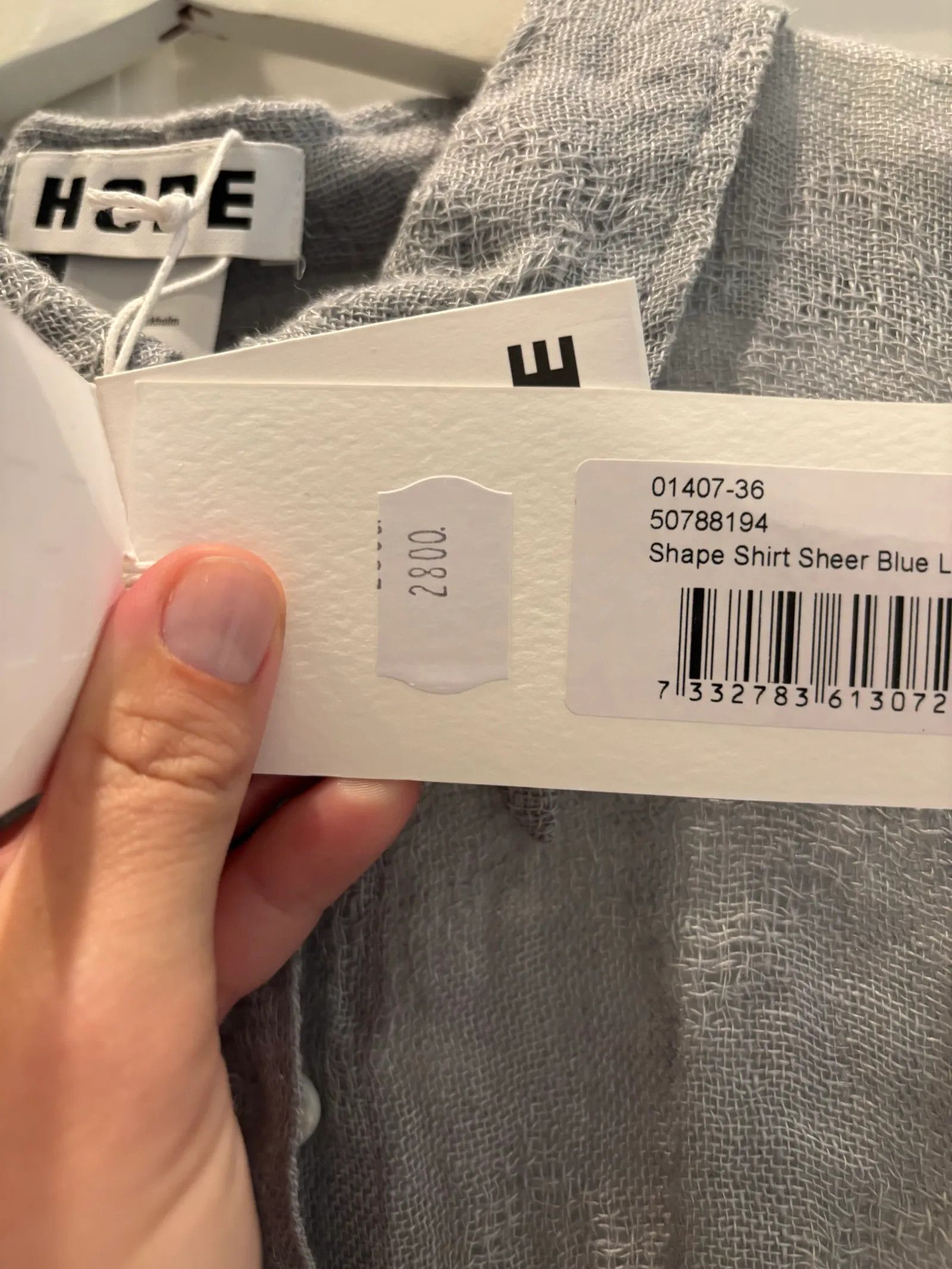 Hope Hope Shirt Size XS / US 0-2 / IT 36-38 - 4 Thumbnail