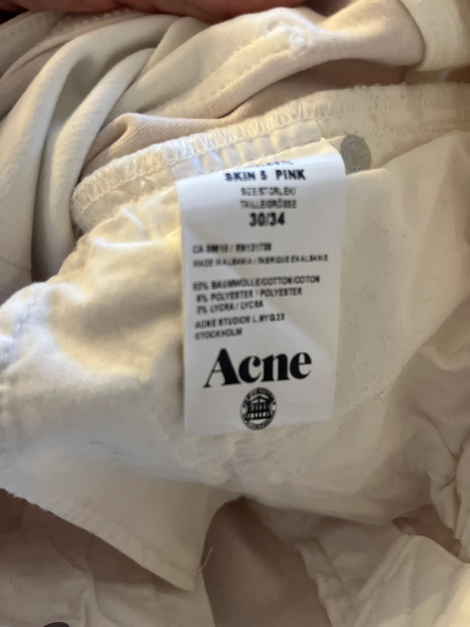 Acne Studios Acne Studios Skin 5 Pink Pants Size 30" / US 8 / IT 44 - 3 Thumbnail