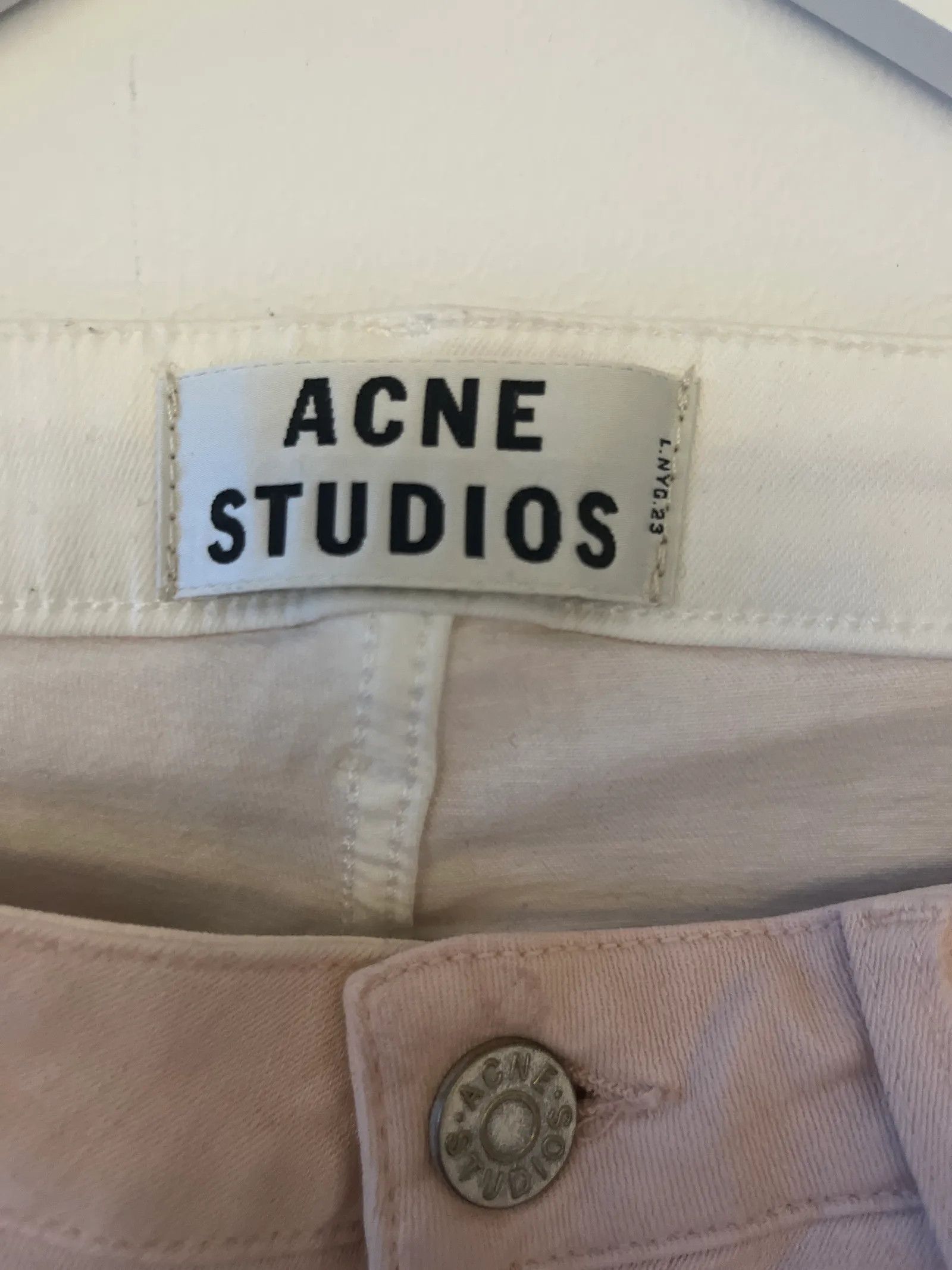 Acne Studios Acne Studios Skin 5 Pink Pants Size 30" / US 8 / IT 44 - 2 Thumbnail