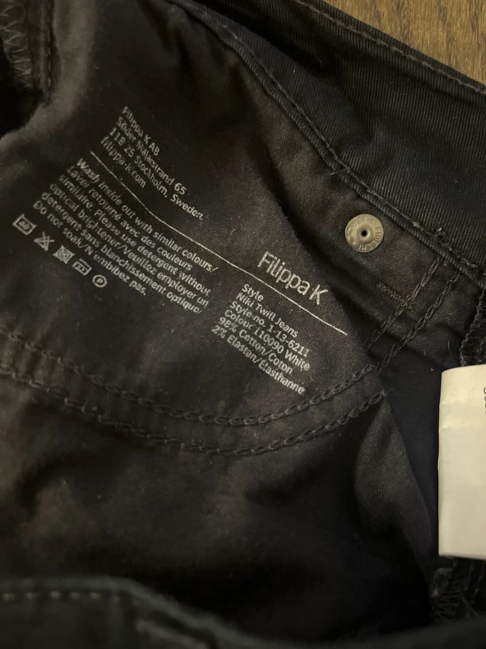 Filippa K Filippa K Niki Twill Jeans Jeans Size 28" / US 6 / IT 42 - 3 Thumbnail