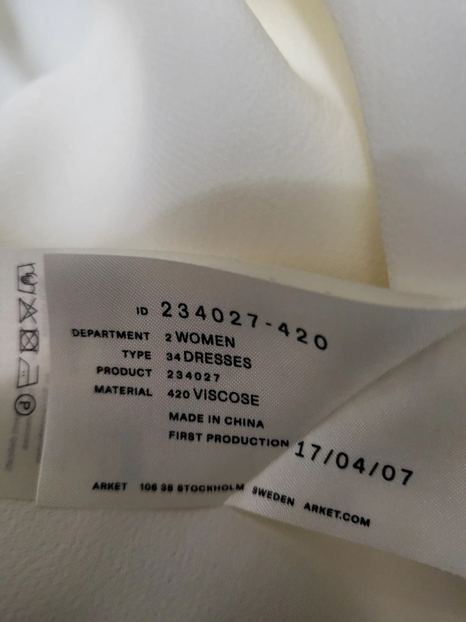 Arket Arket Dress Size S / US 4 / IT 40 - 3 Thumbnail