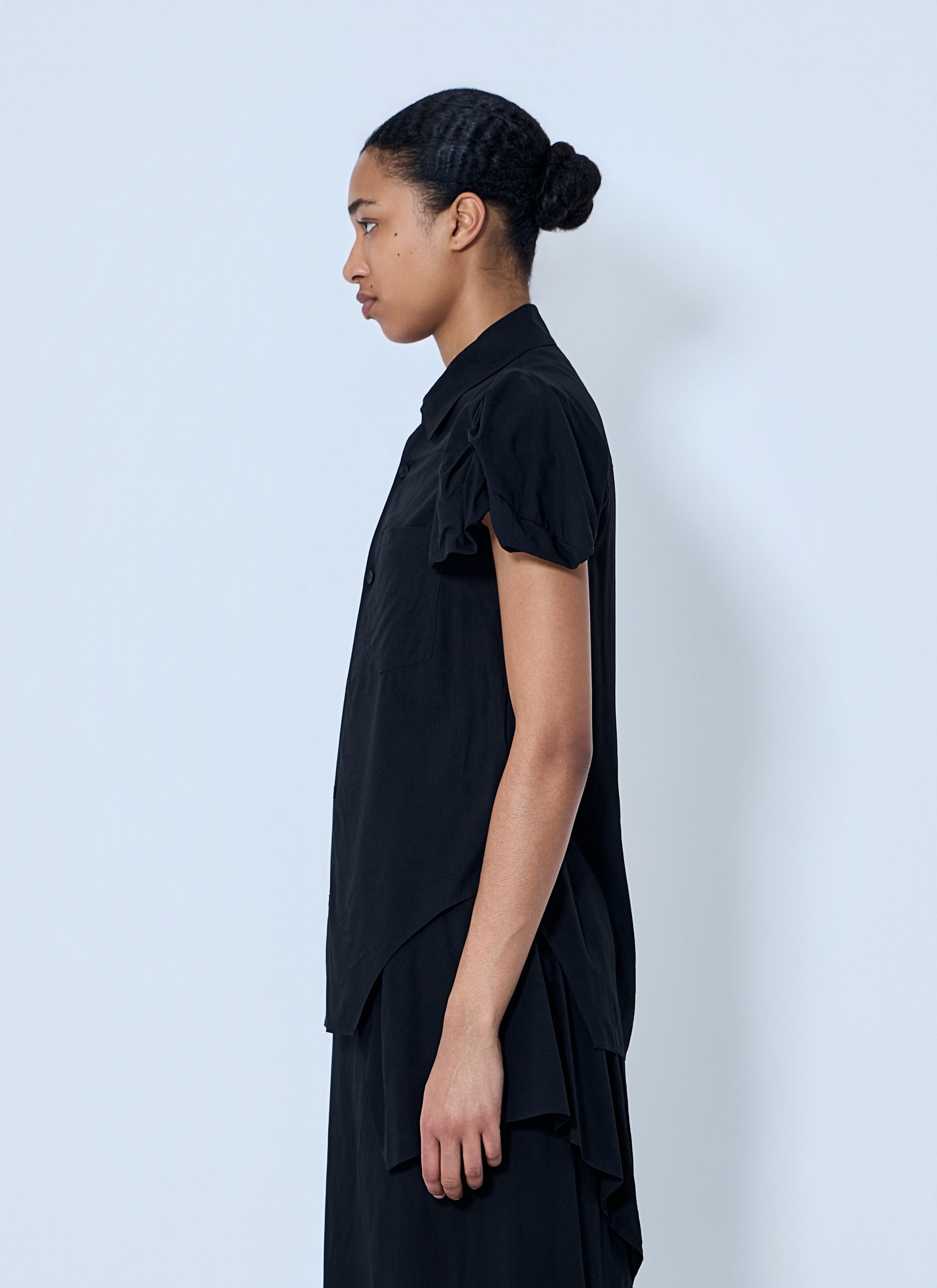 Limi Feu Twisted Sleeve Blouse Size M / US 6-8 / IT 42-44 - 3 Thumbnail