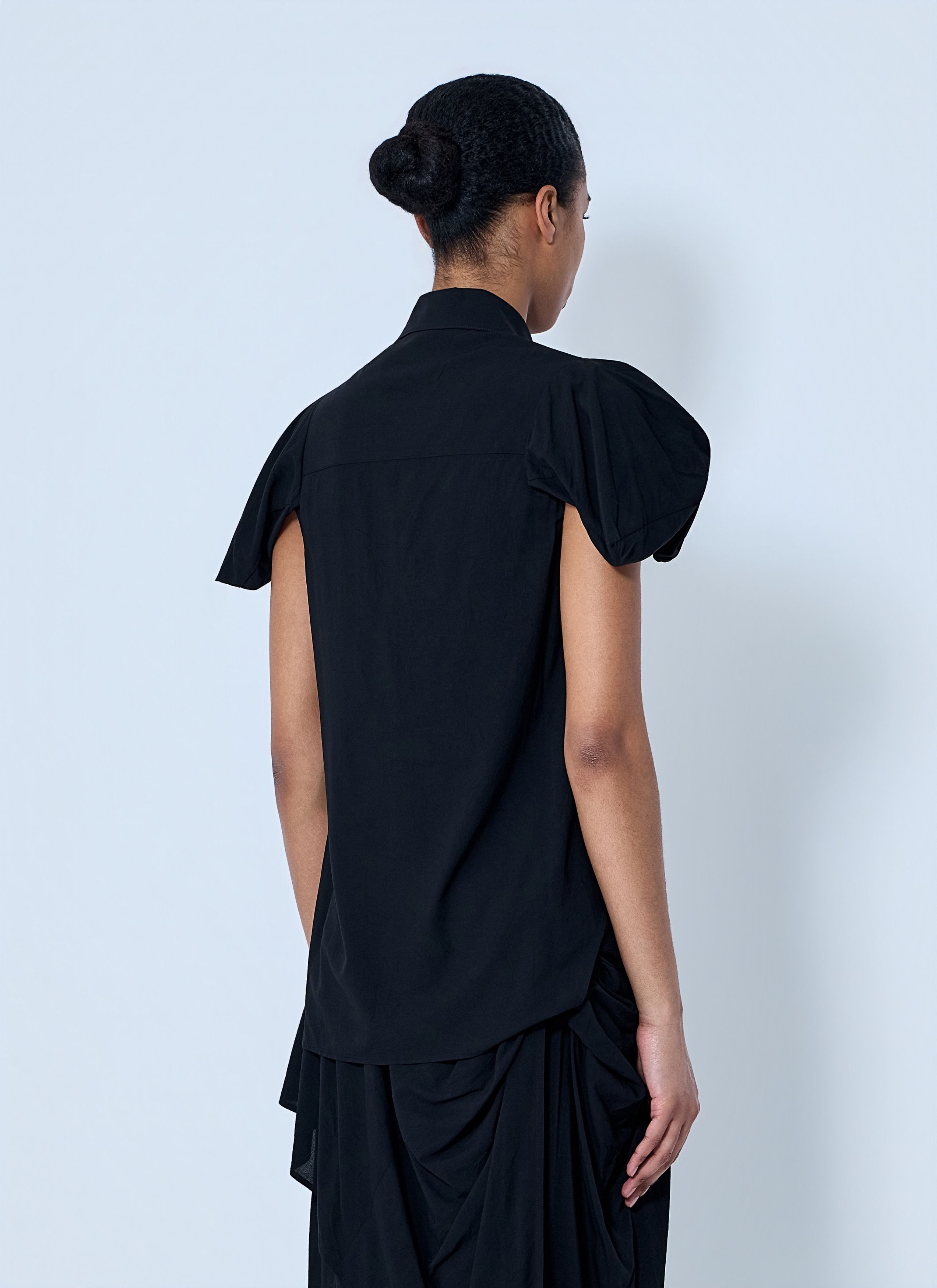 Limi Feu Twisted Sleeve Blouse Size M / US 6-8 / IT 42-44 - 4 Thumbnail