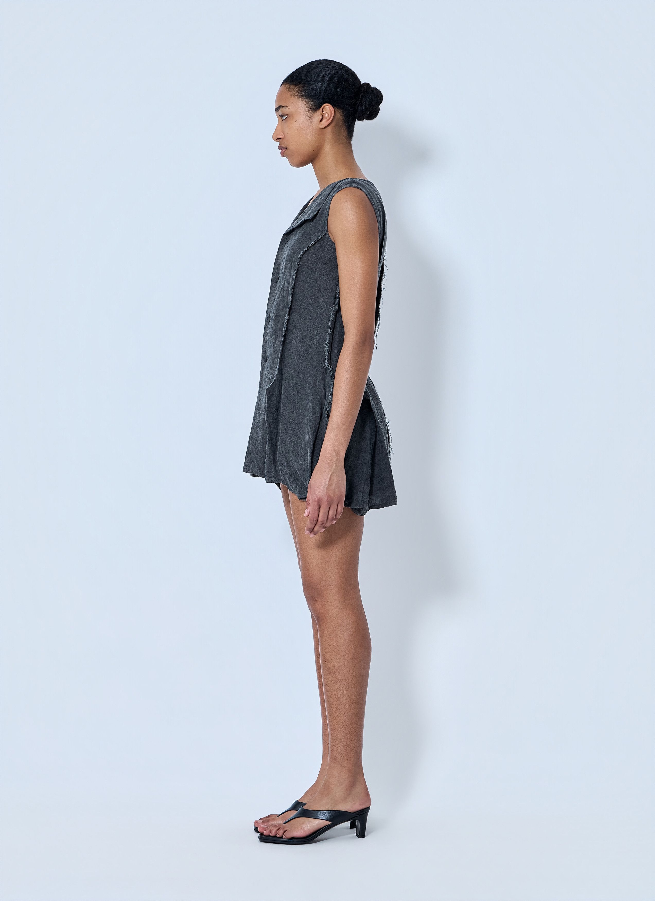 Limi Feu Hem Detail Vest Size M / US 6-8 / IT 42-44 - 3 Thumbnail