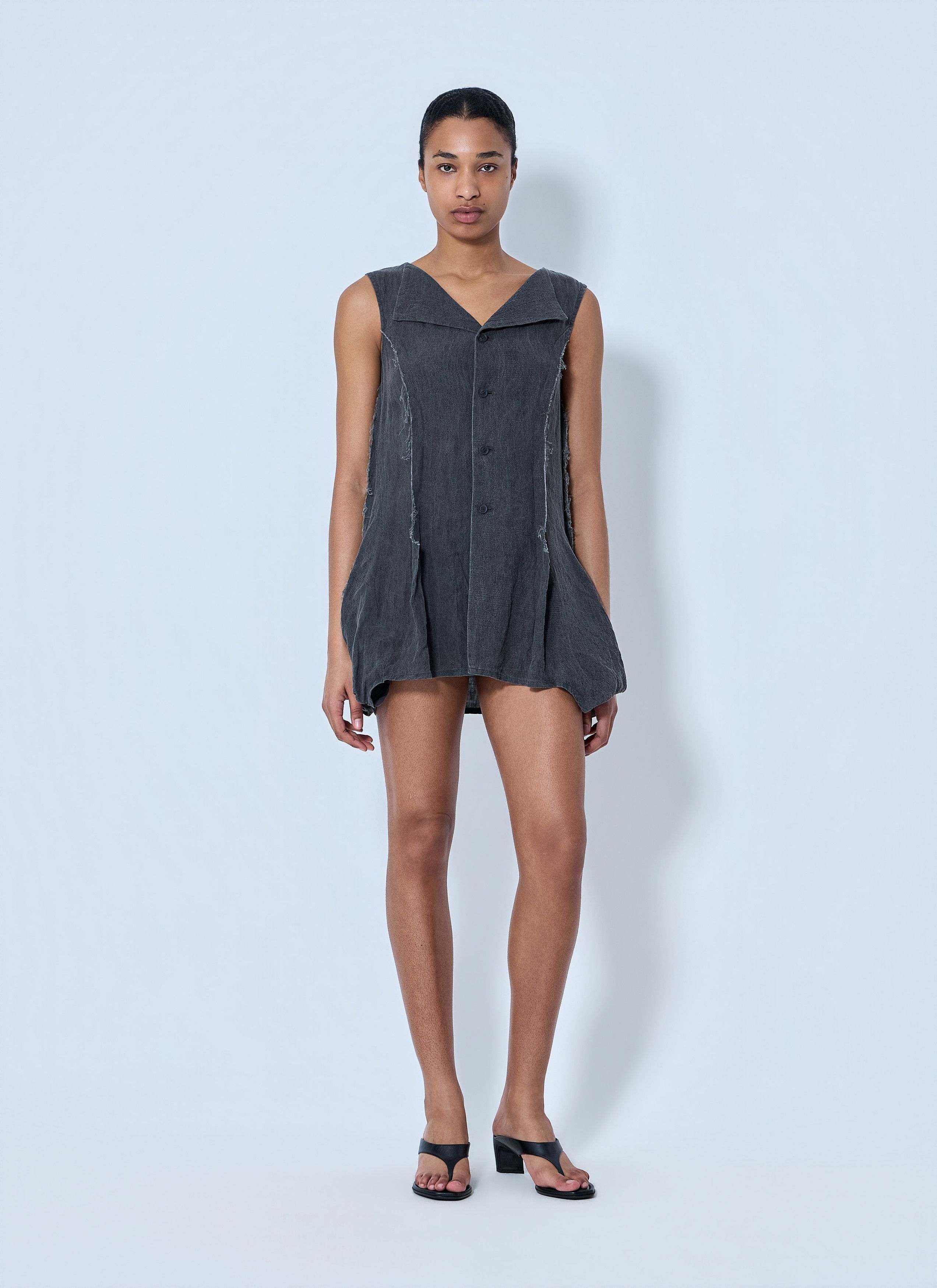 Limi Feu Hem Detail Vest Size M / US 6-8 / IT 42-44 - 2 Thumbnail