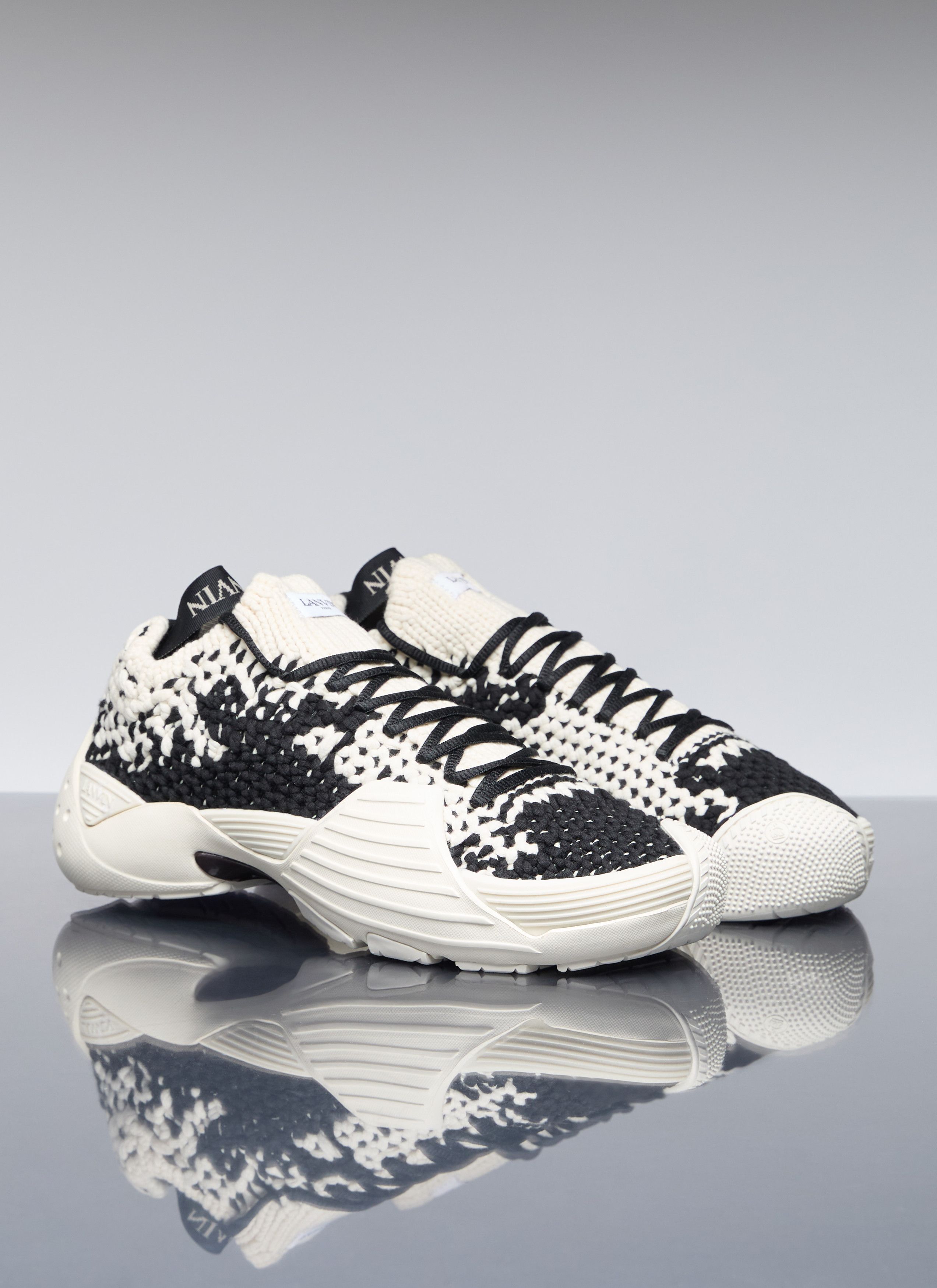 Lanvin Flash-Knit Sneakers Size US 10 / EU 43 - 3 Thumbnail