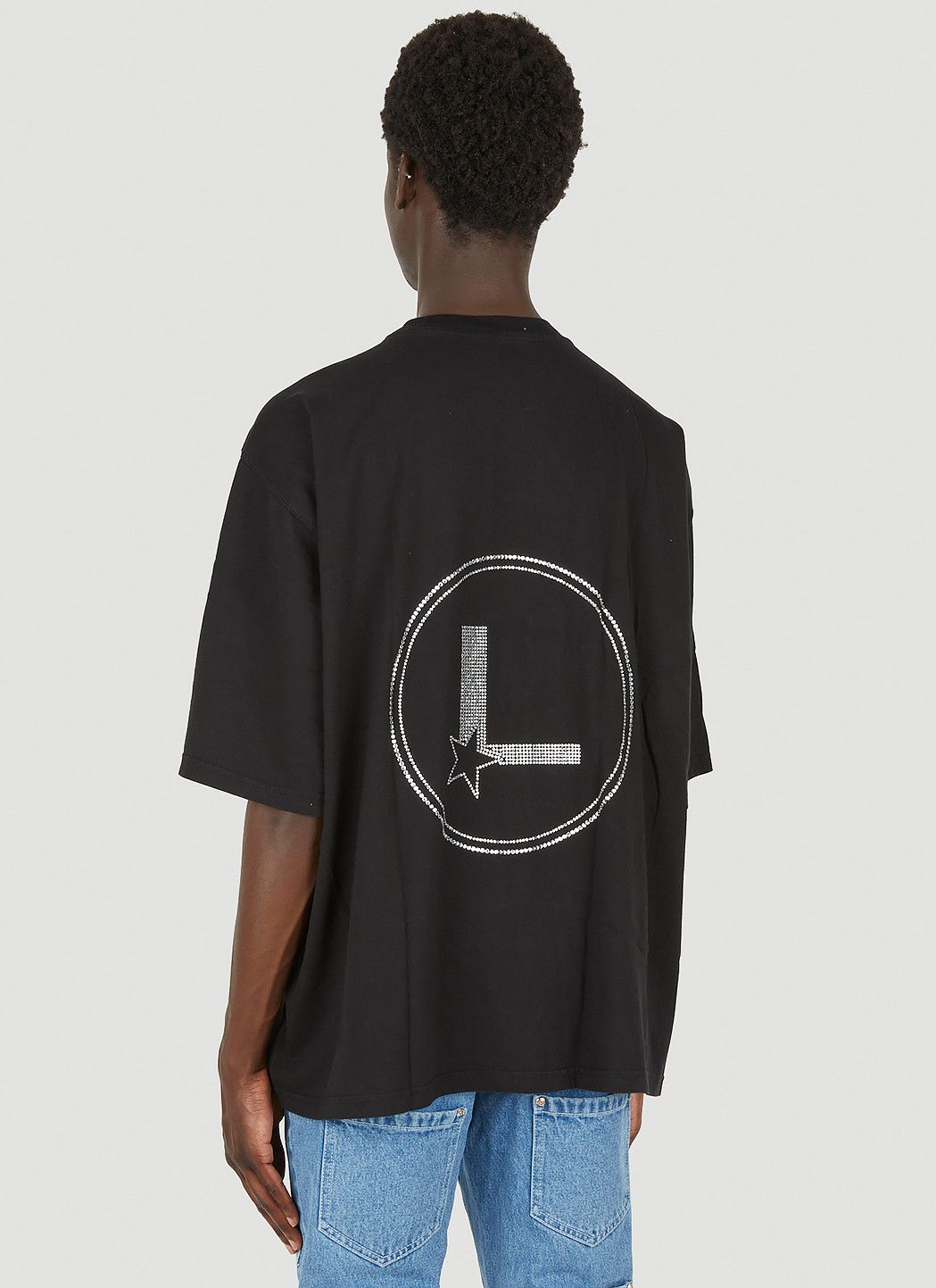 Lourdes Logo Print Graphic T-Shirt Size US XL / EU 56 / 4 - 4 Thumbnail