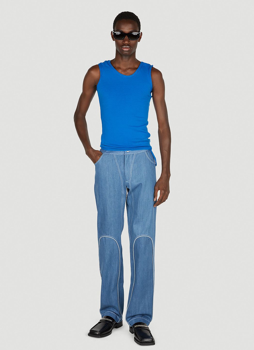 Mainline:RUS/Fr.CA/DE Asymmetric Tank Top Size XL / US 12-14 / IT 48-50 - 2 Thumbnail
