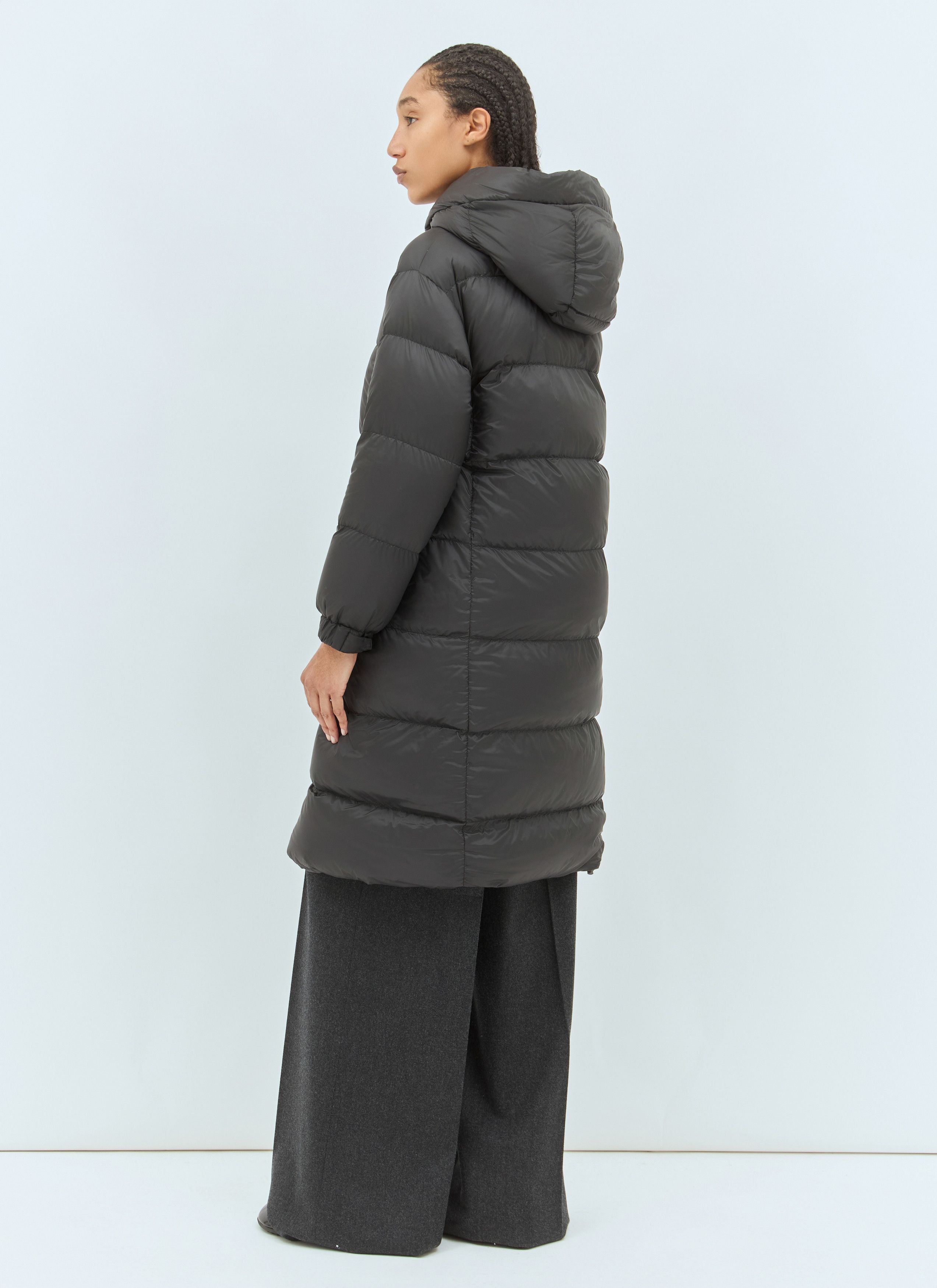 Max Mara Long Water-Repellent Down Coat Size M / US 6-8 / IT 42-44 - 5 Thumbnail