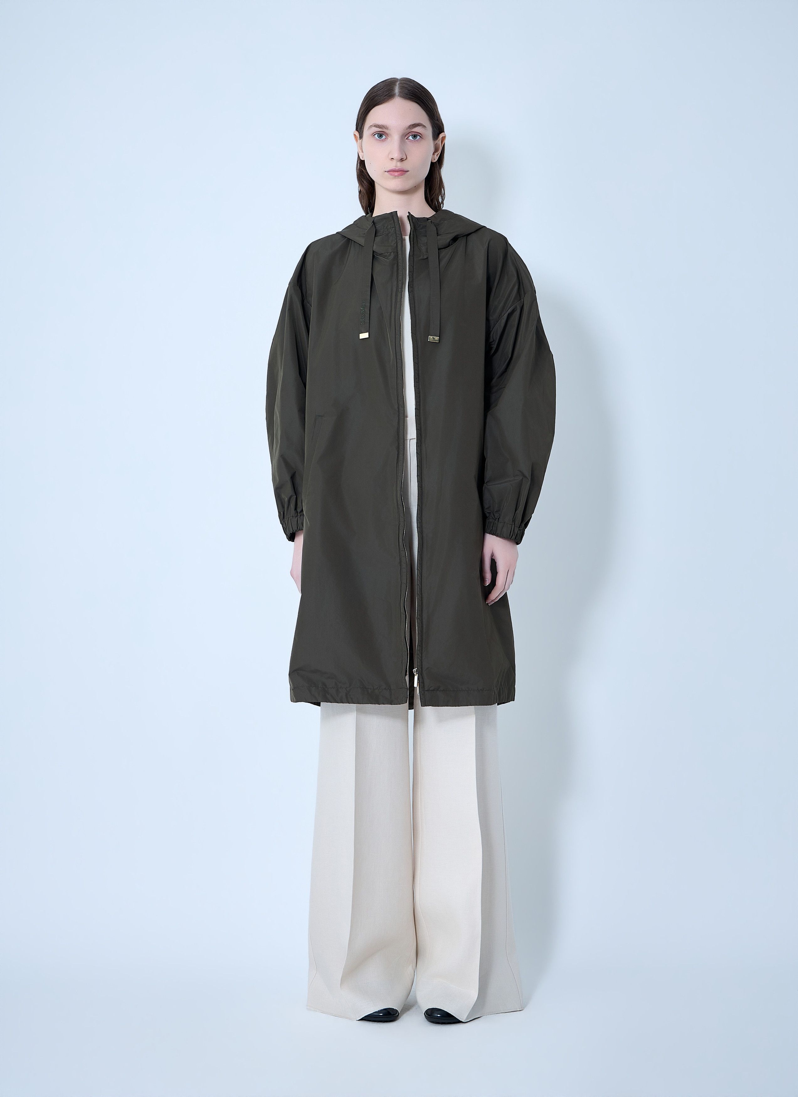 Max Mara Belted Hooded Coat Size M / US 6-8 / IT 42-44 - 2 Thumbnail