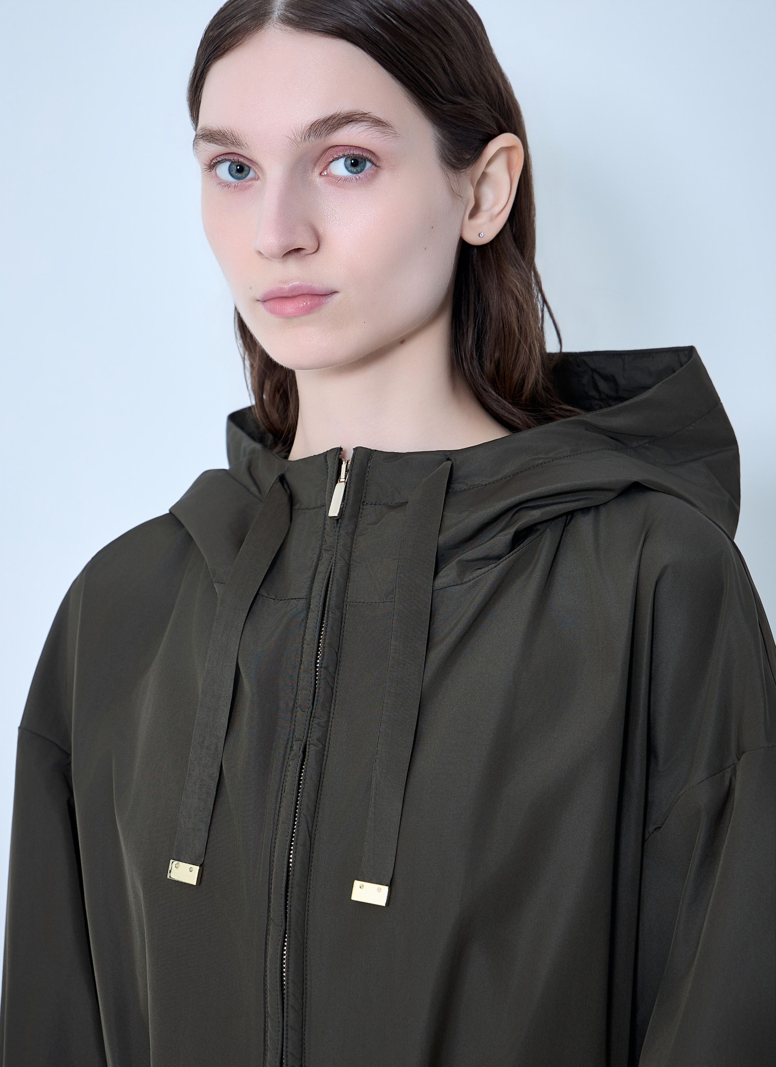 Max Mara Belted Hooded Coat Size M / US 6-8 / IT 42-44 - 5 Thumbnail