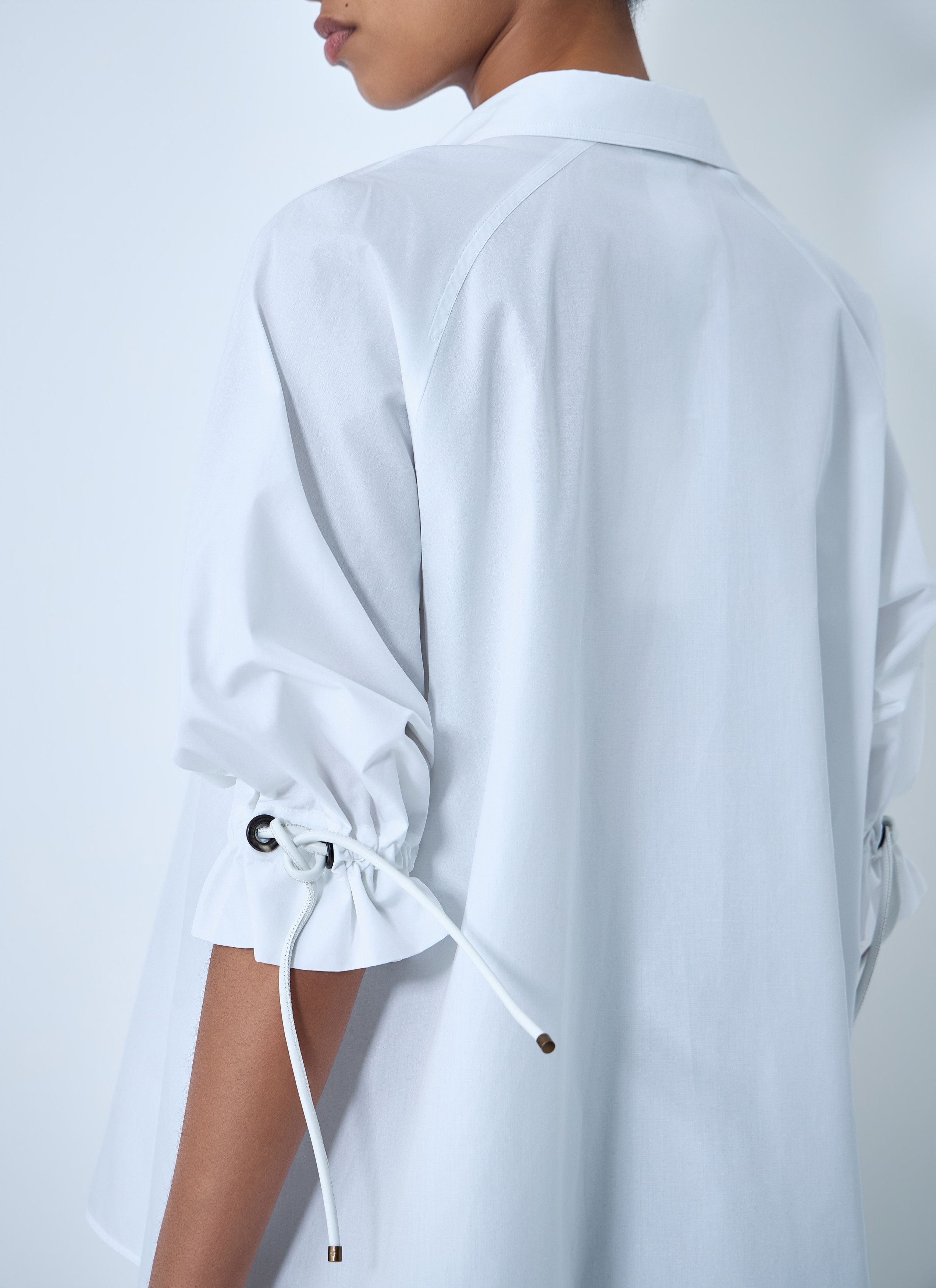 Max Mara Relaxed Poplin Tunic Size M / US 6-8 / IT 42-44 - 6 Thumbnail