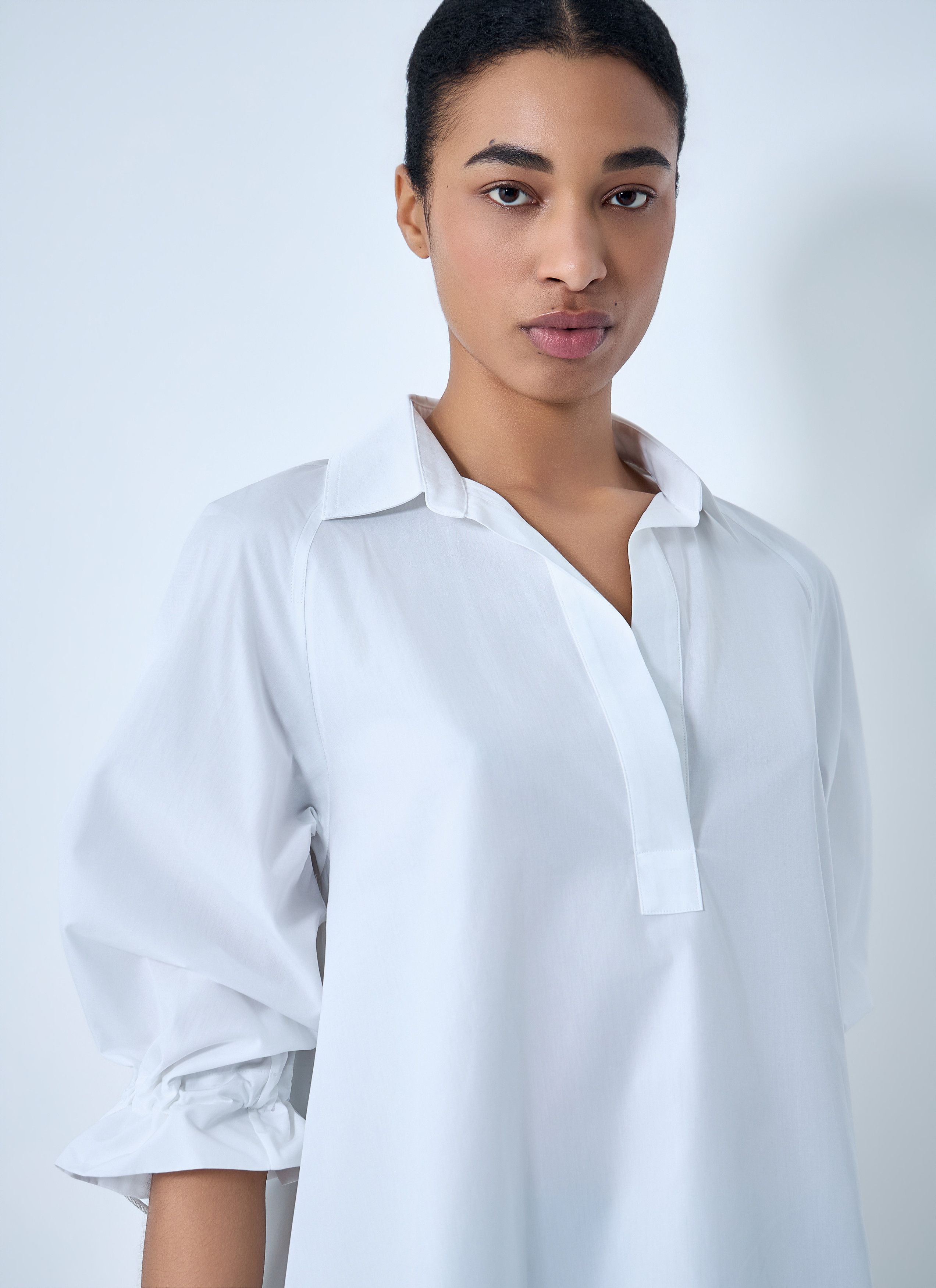 Max Mara Relaxed Poplin Tunic Size M / US 6-8 / IT 42-44 - 5 Thumbnail