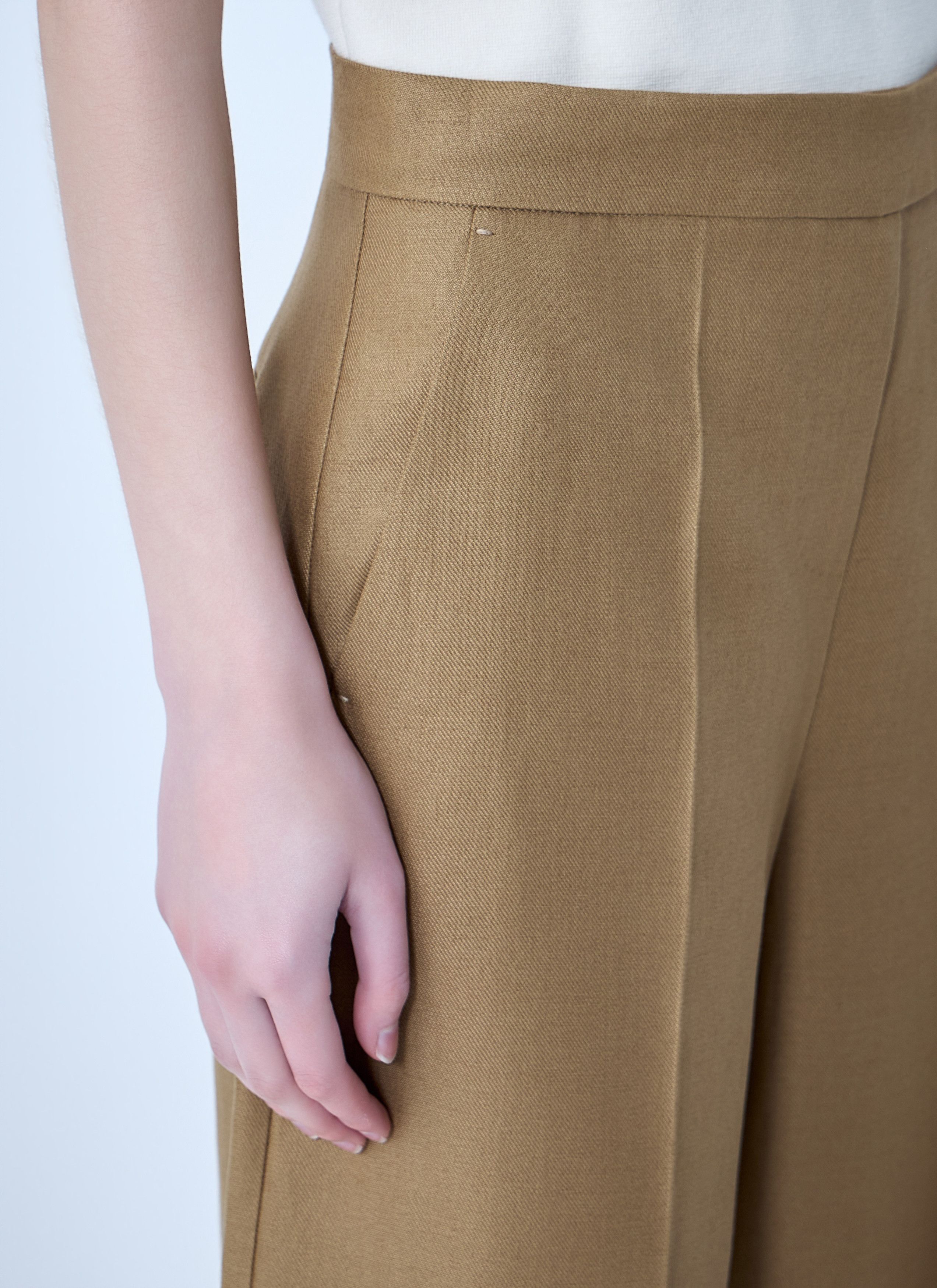 Max Mara Linen Bermuda Shorts Size 28" / US 6 / IT 42 - 5 Thumbnail