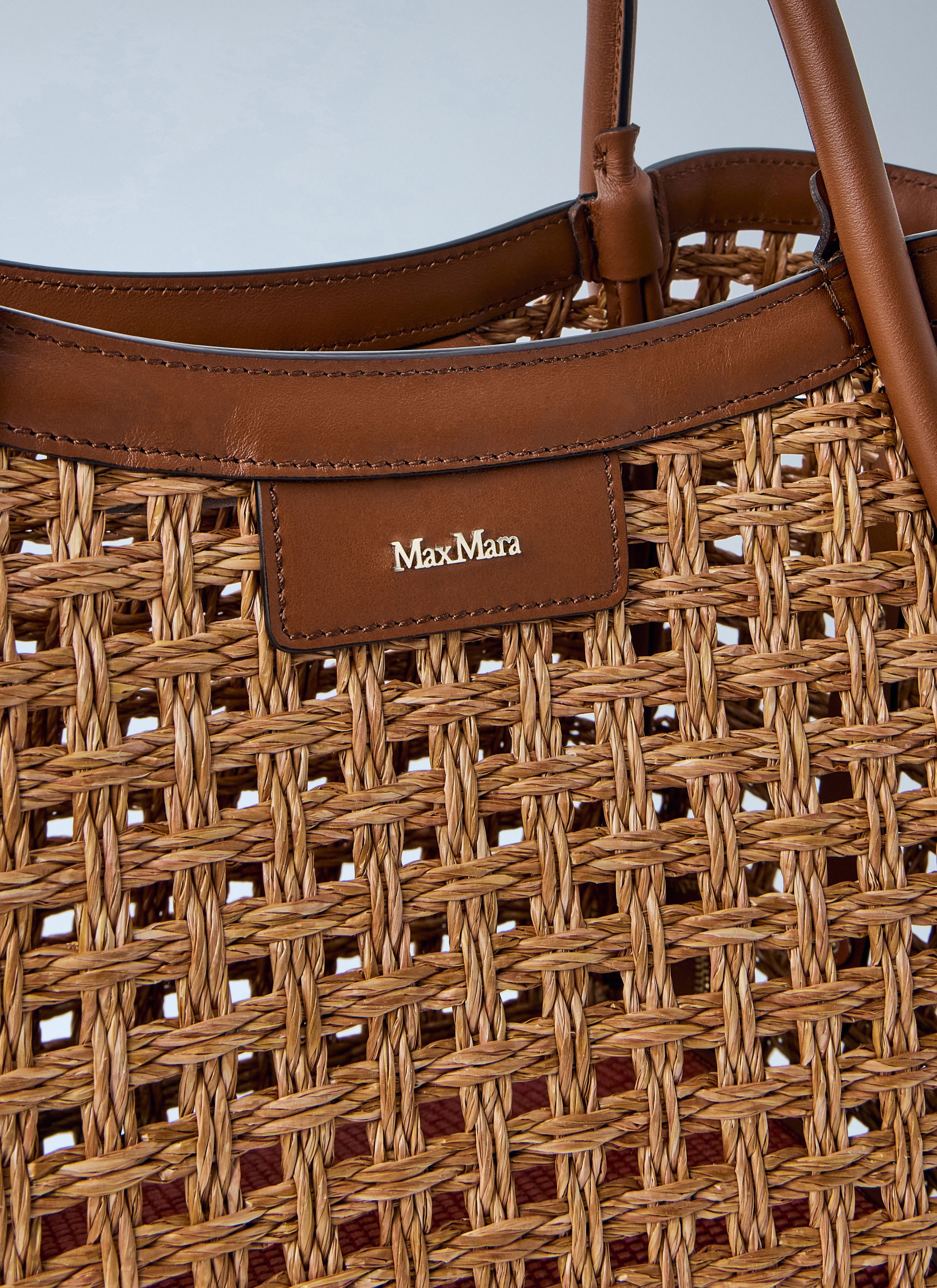 Max Mara Woven Leather Tote Bag Size ONE SIZE - 3 Thumbnail