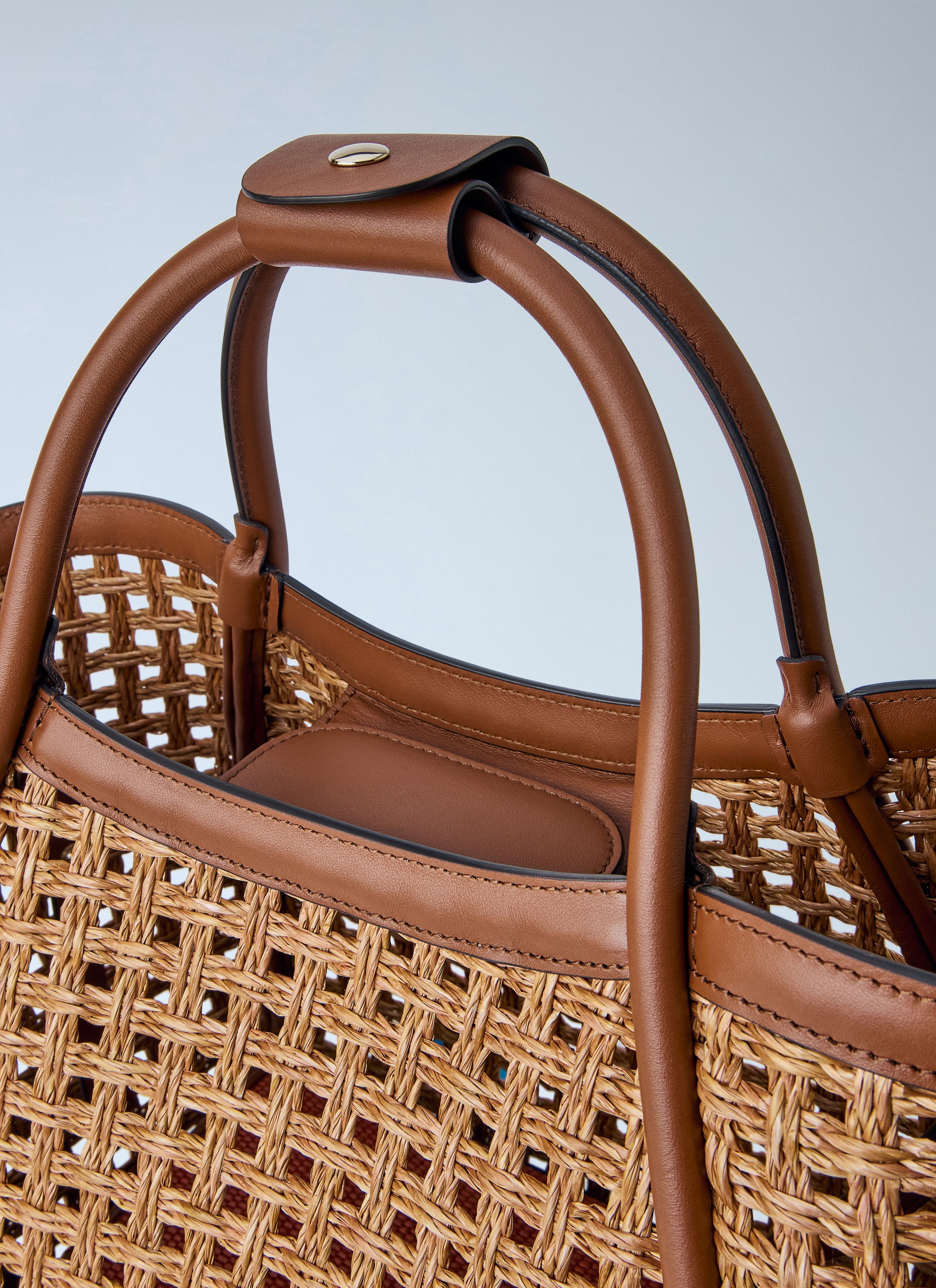 Max Mara Woven Leather Tote Bag Size ONE SIZE - 4 Thumbnail