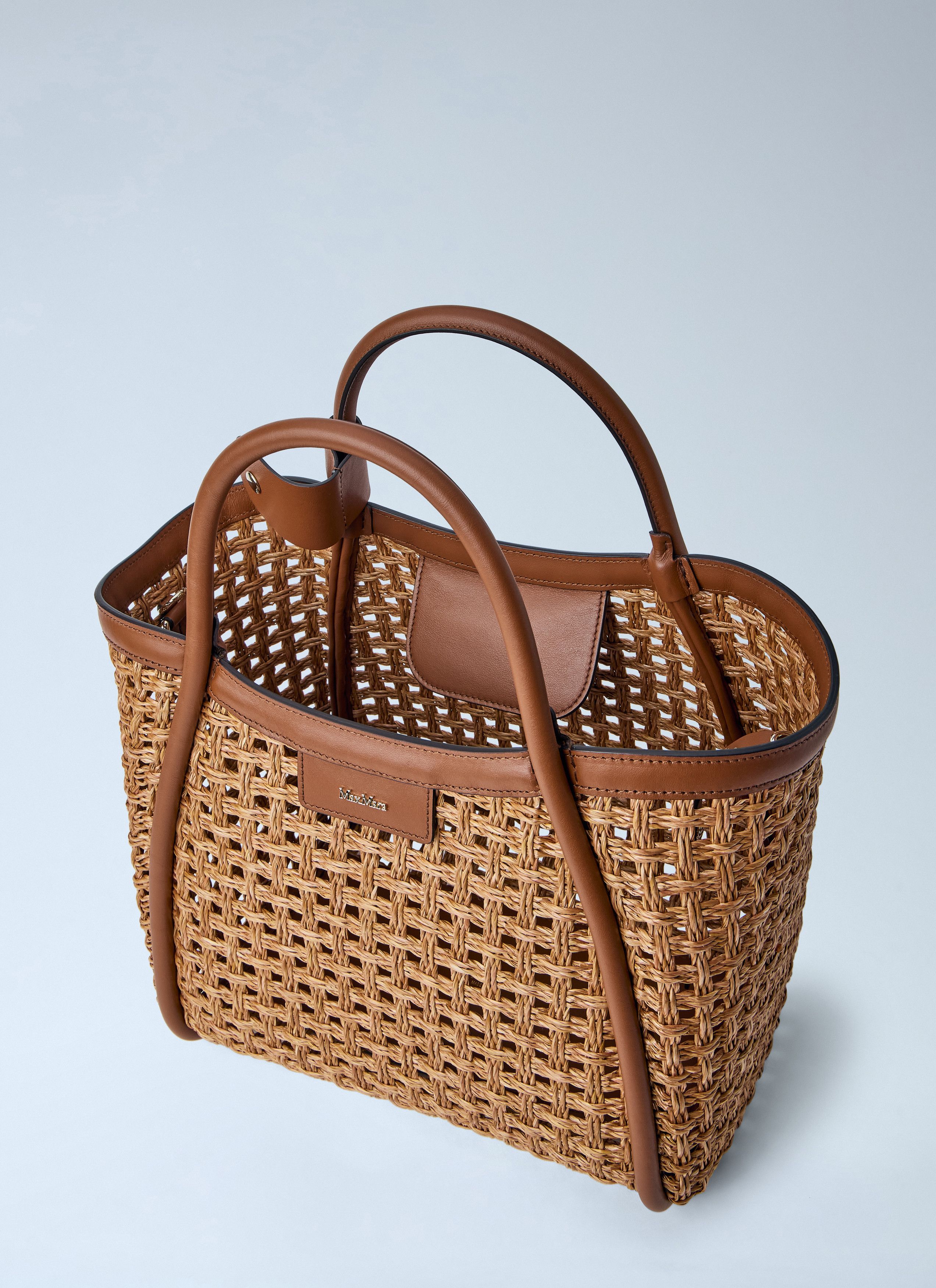 Max Mara Woven Leather Tote Bag Size ONE SIZE - 5 Thumbnail