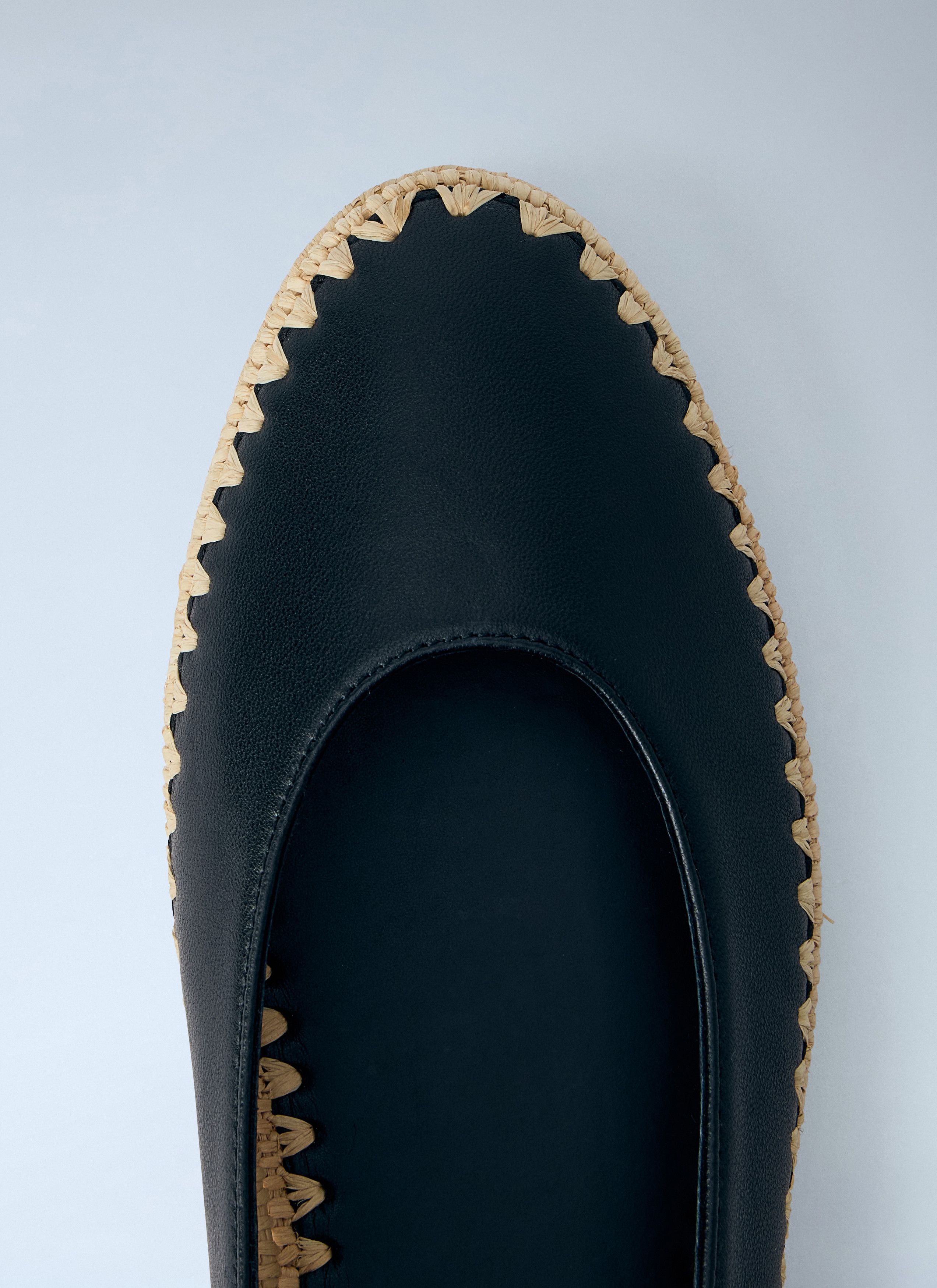 Max Mara Leather Espadrille Flats Size US 6 / IT 36 - 6 Thumbnail