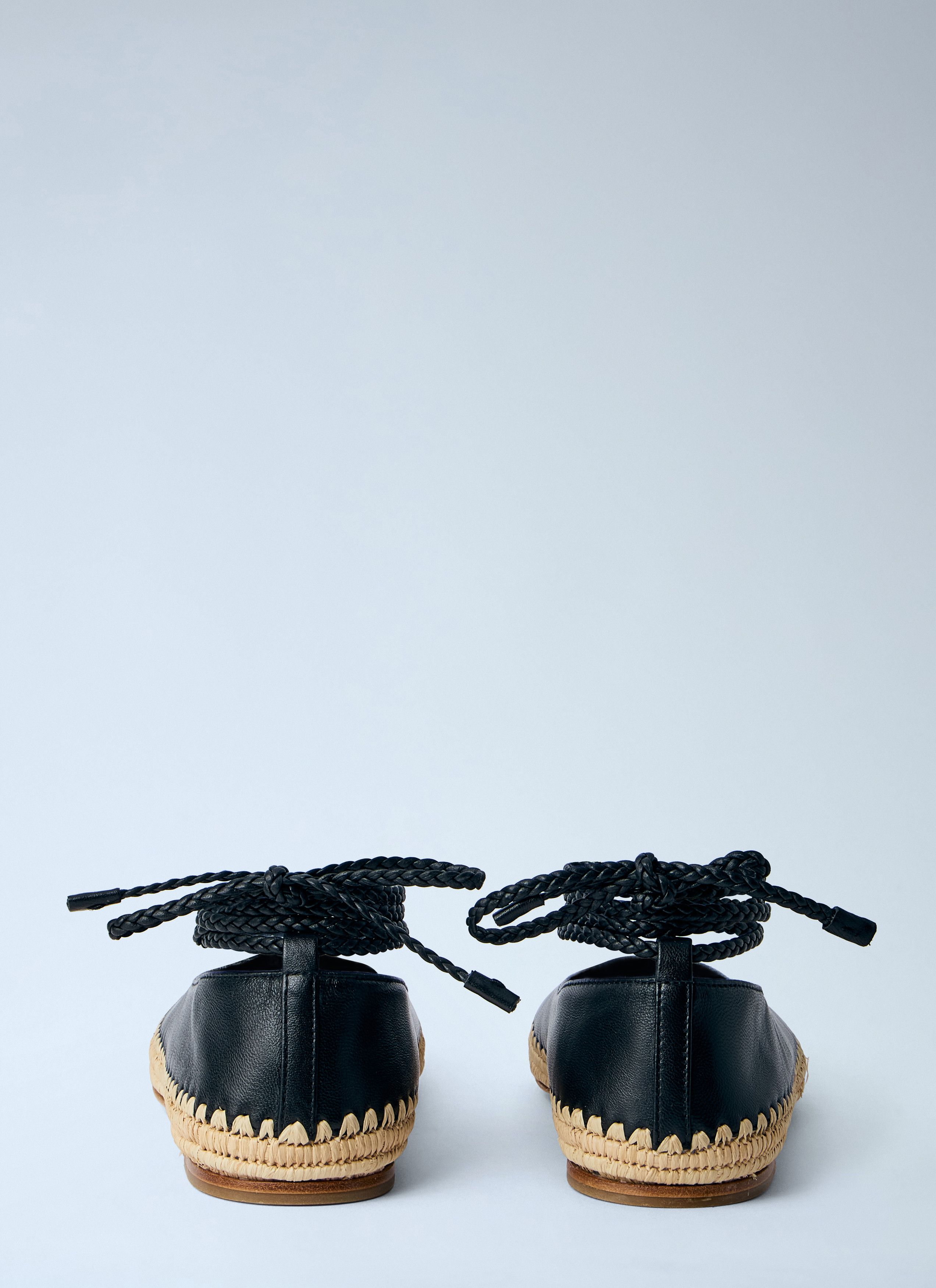Max Mara Leather Espadrille Flats Size US 6 / IT 36 - 5 Thumbnail