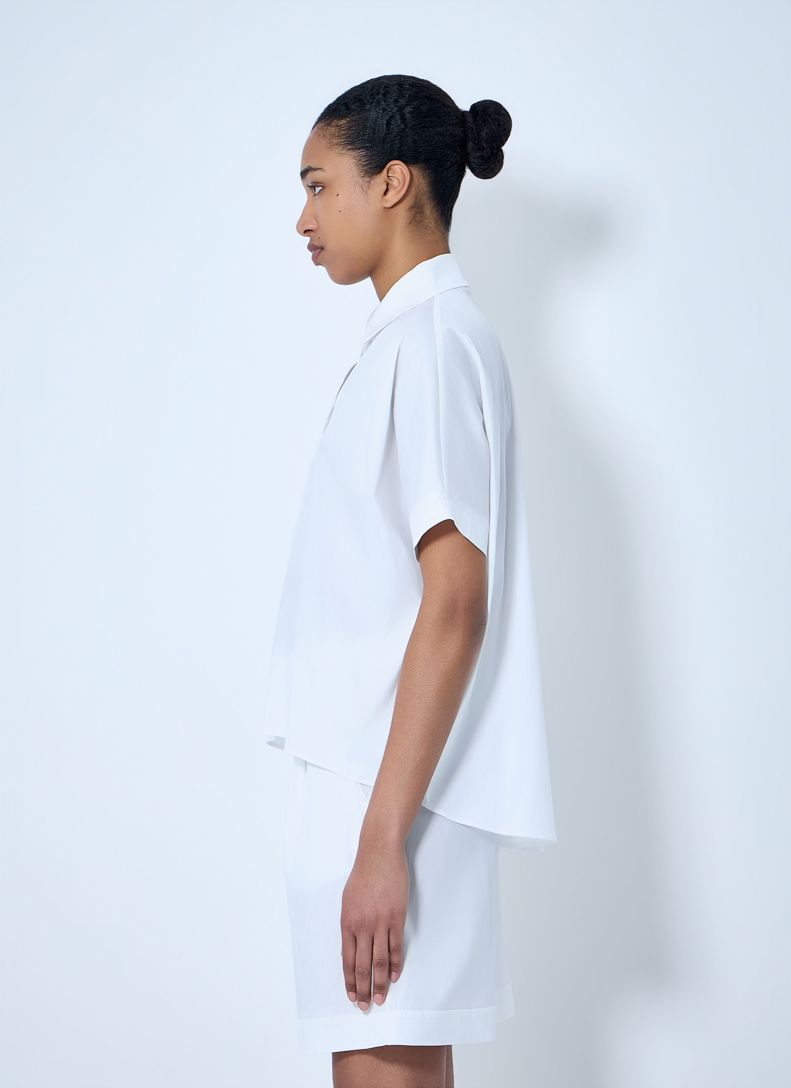Max Mara Cotton Poplin Shirt Size M / US 6-8 / IT 42-44 - 3 Thumbnail