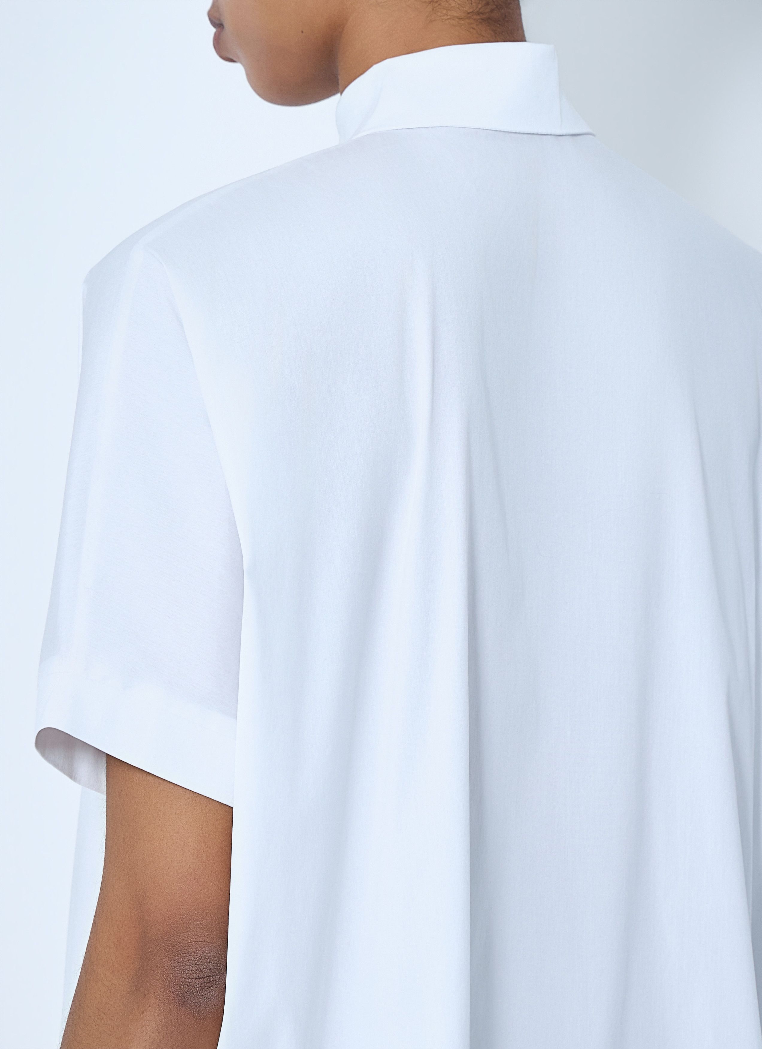 Max Mara Cotton Poplin Shirt Size M / US 6-8 / IT 42-44 - 6 Thumbnail