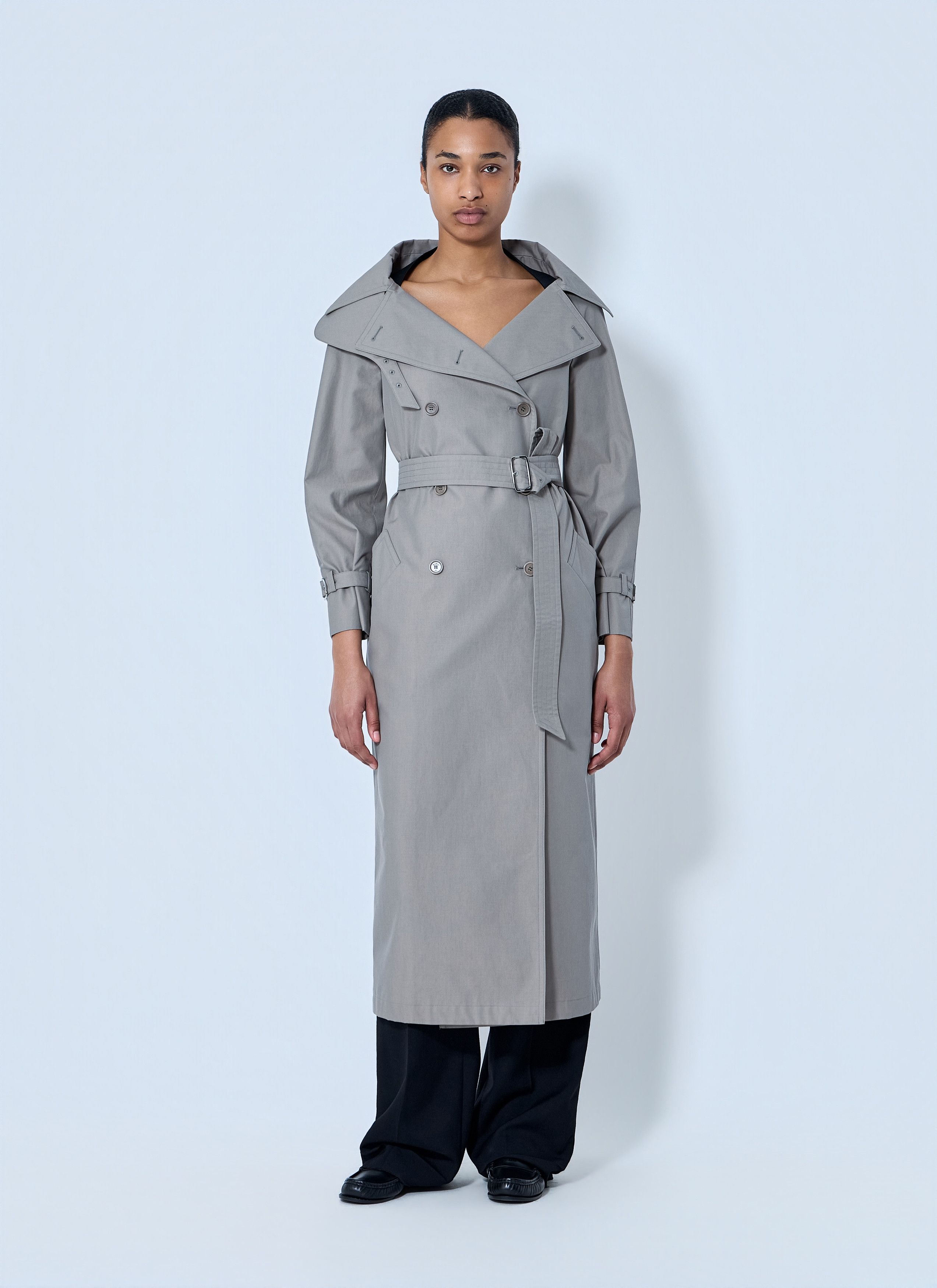 Max Mara Long Trench Coat Size M / US 6-8 / IT 42-44 - 2 Thumbnail