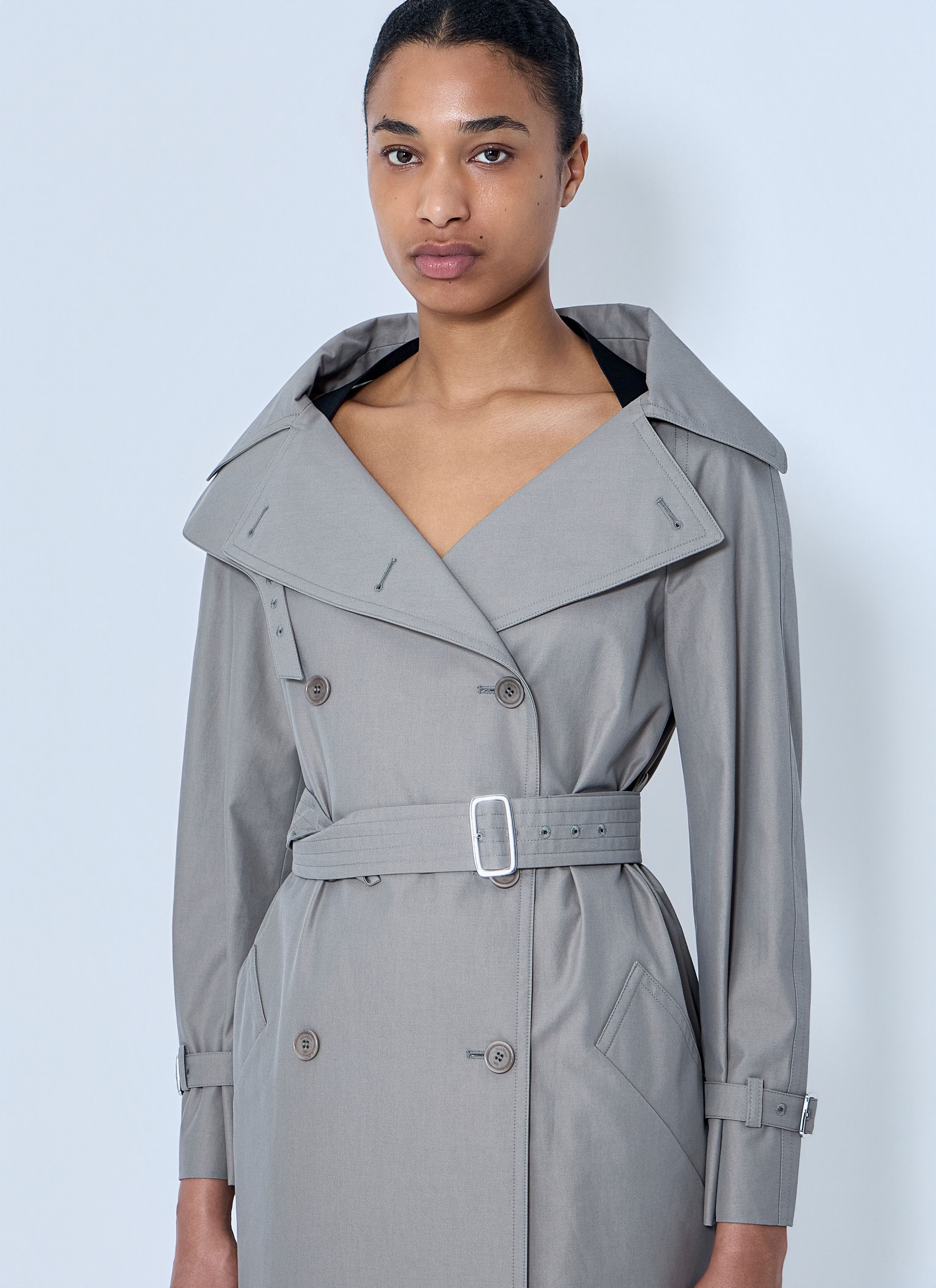 Max Mara Long Trench Coat Size M / US 6-8 / IT 42-44 - 5 Thumbnail