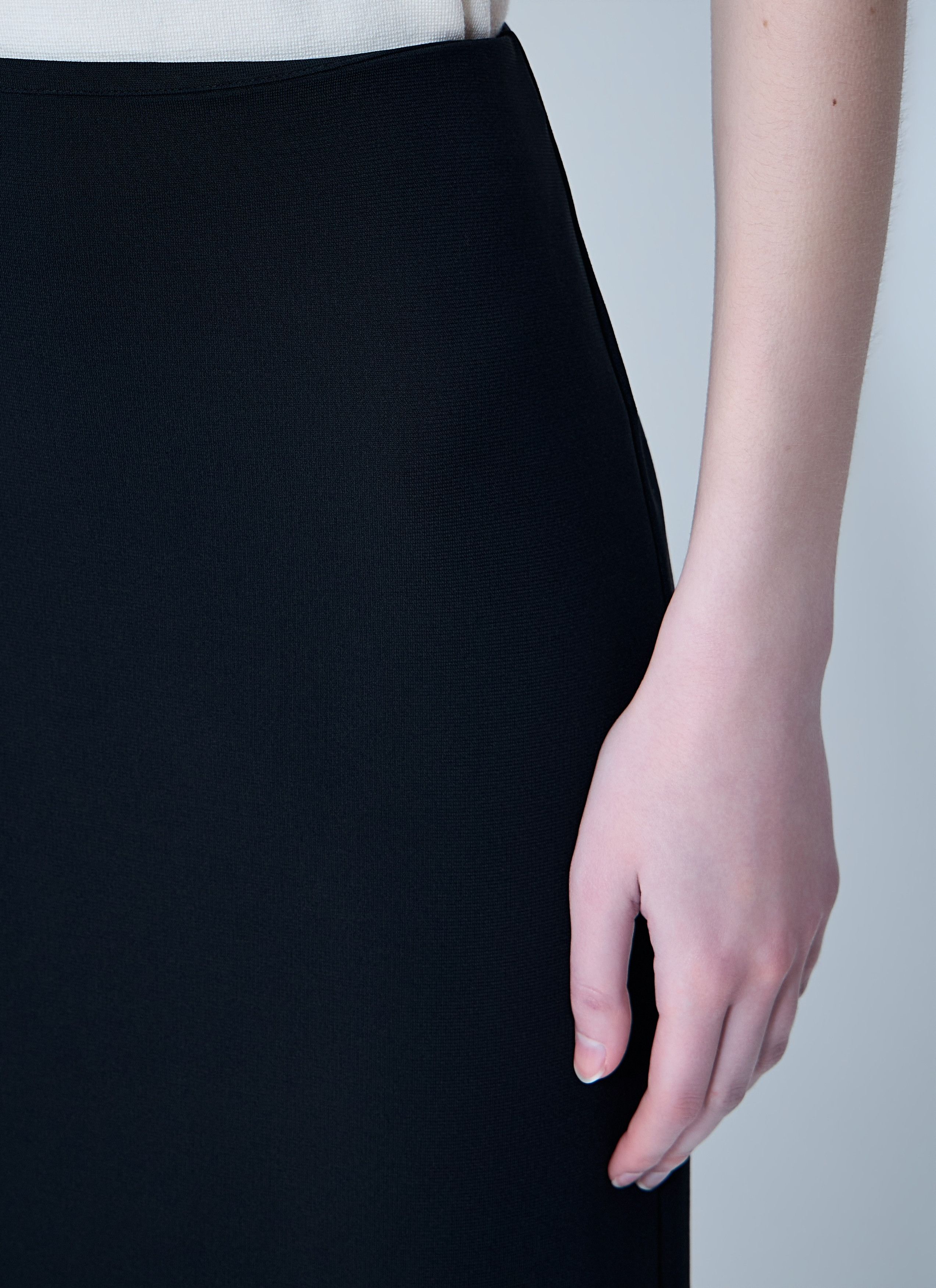 Max Mara Compact Crêpe Jersey Midi Skirt Size 30" / US 8 / IT 44 - 5 Thumbnail