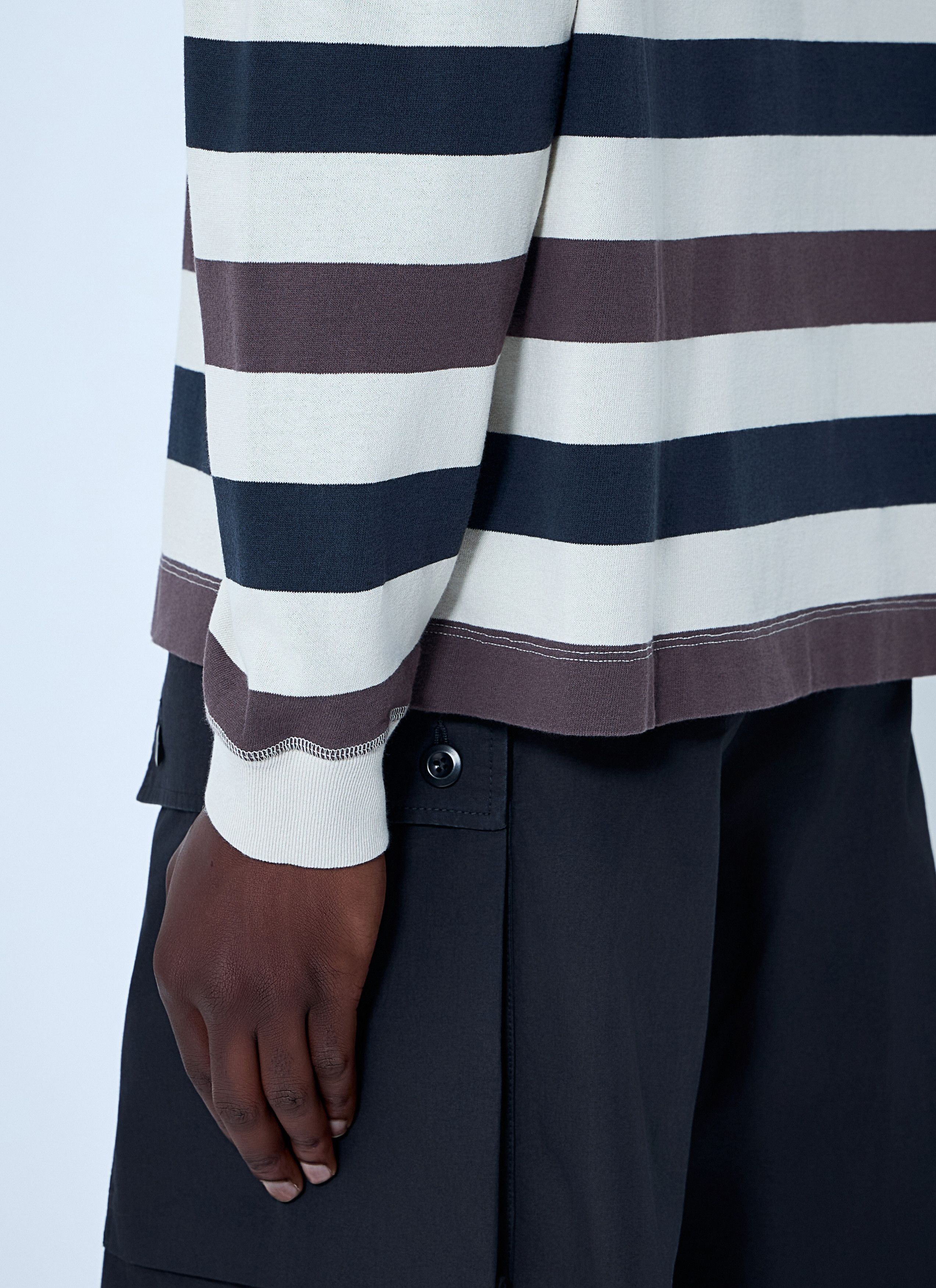 Margaret Howell Striped Crewneck Sweatshirt Size US S / EU 44-46 / 1 - 6 Thumbnail