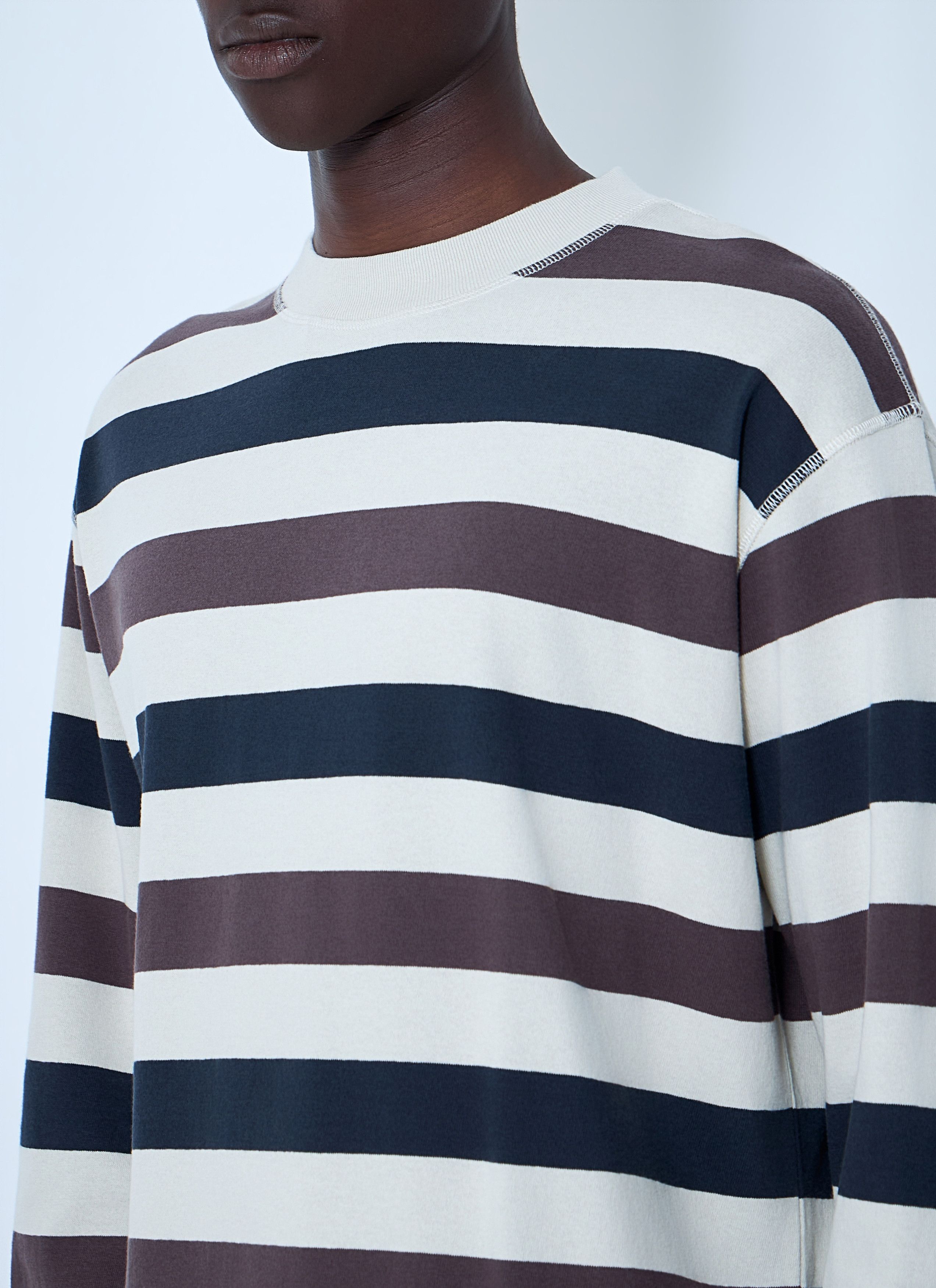 Margaret Howell Striped Crewneck Sweatshirt Size US S / EU 44-46 / 1 - 5 Thumbnail