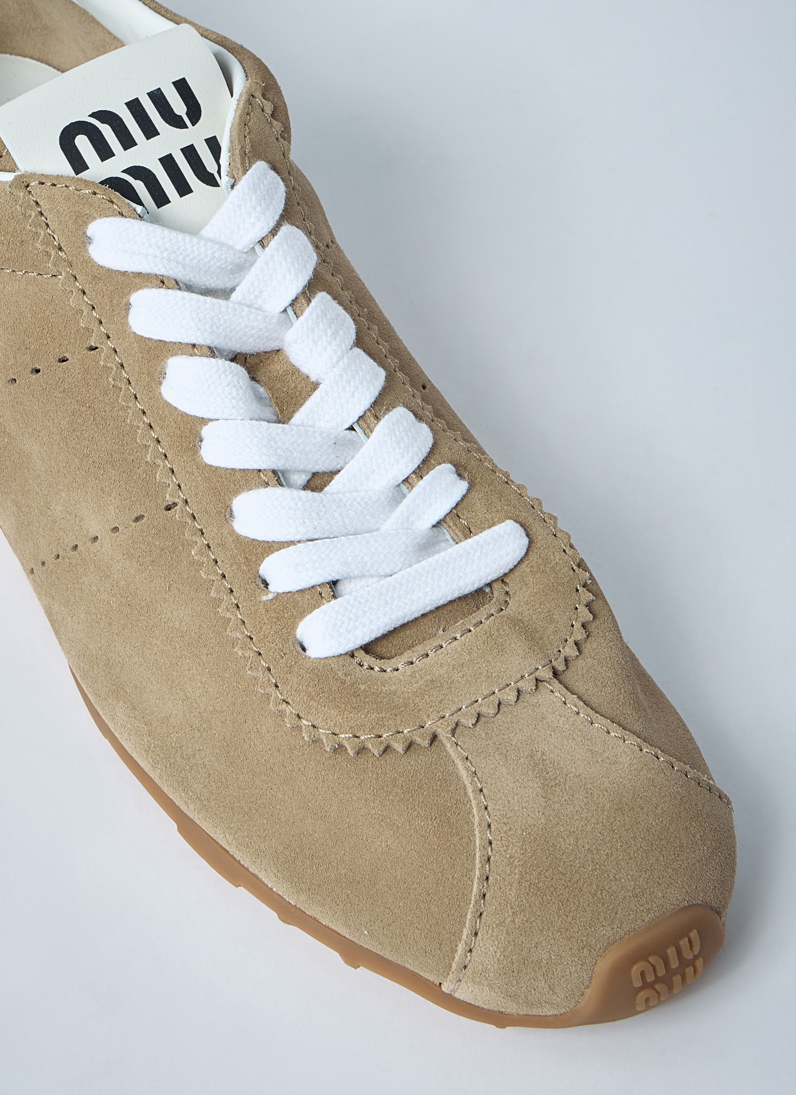 Miu Miu Plume Sneakers Size US 7 / IT 37 - 3 Thumbnail