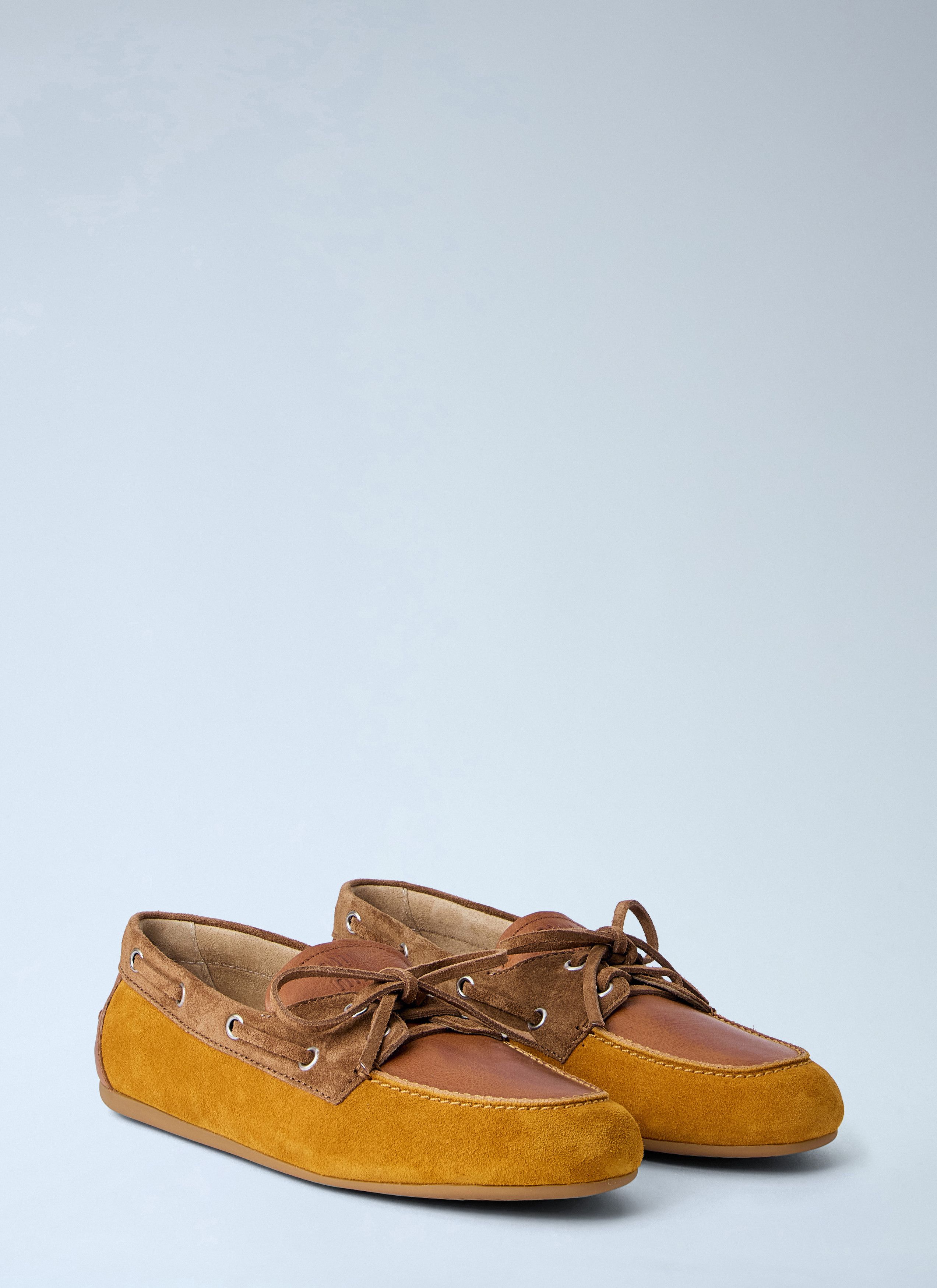 Miu Miu Suede Boat Shoes Size US 7 / IT 37 - 2 Thumbnail