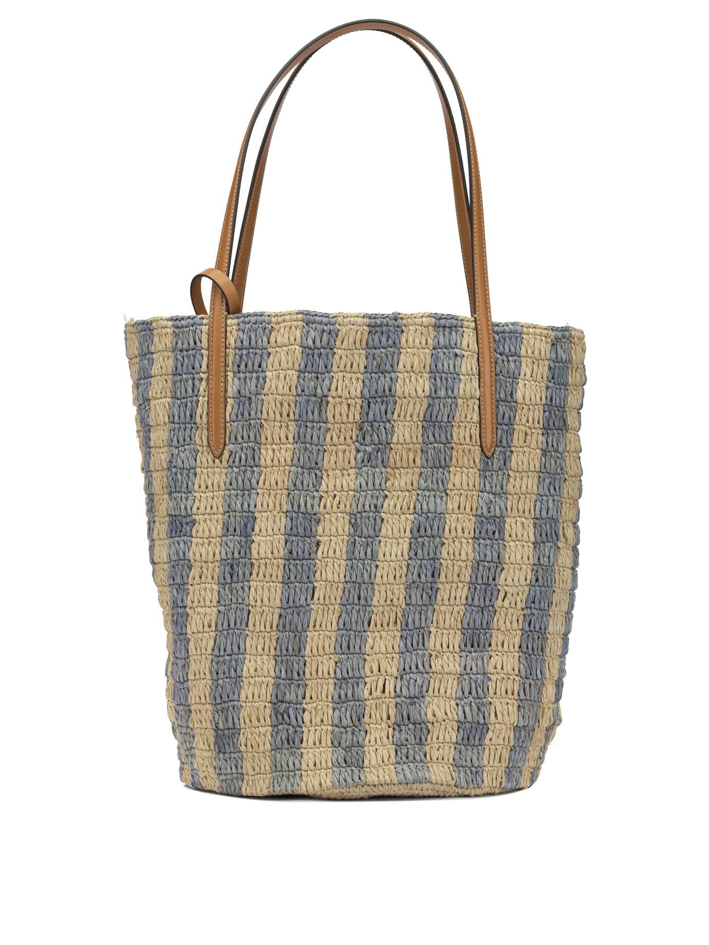 Valentino Vlogo Raffia Medium Shoulder Bag Size ONE SIZE - 3 Thumbnail