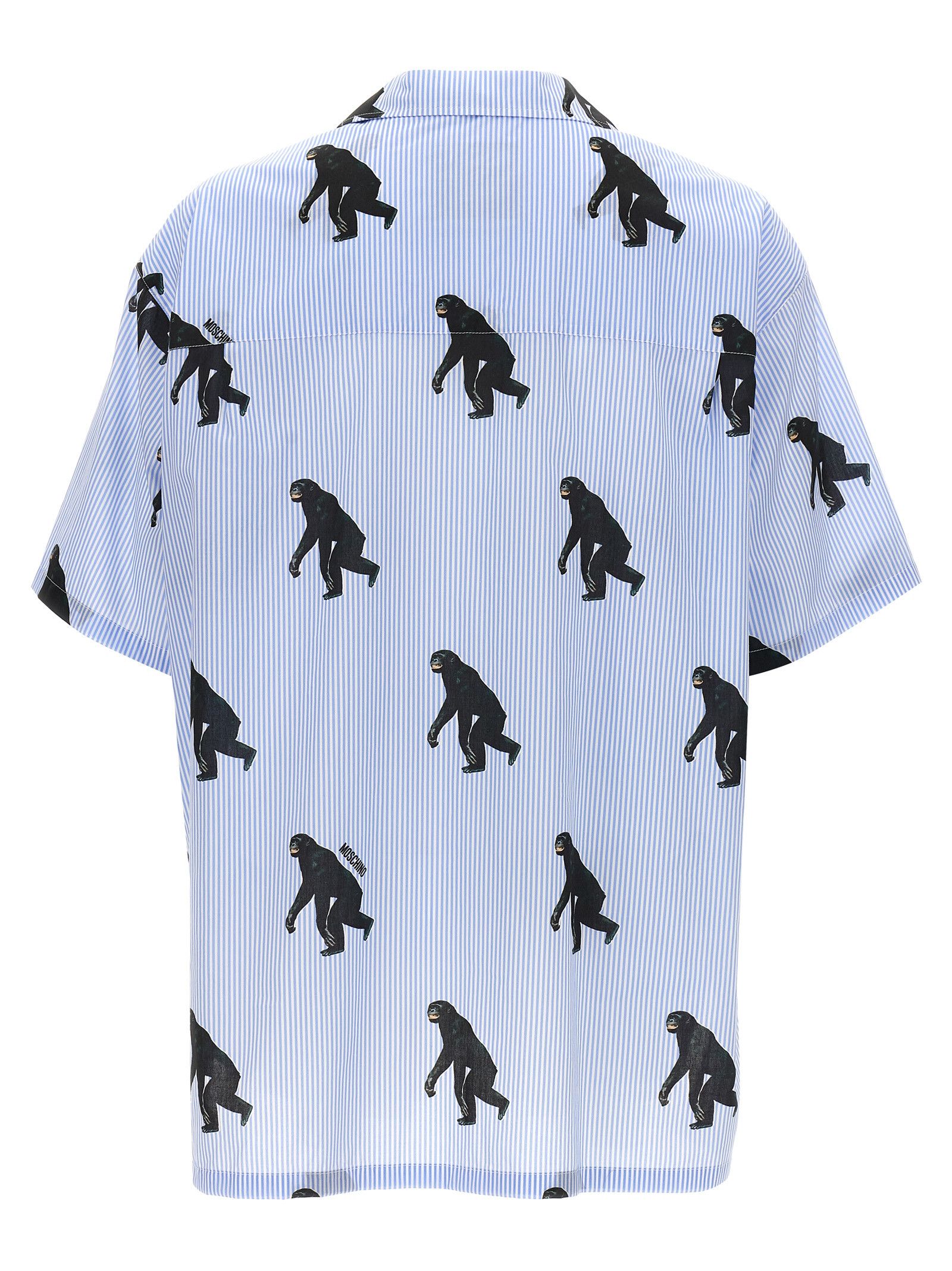 Moschino 'Scimpanzé' Print Shirt Size US M / EU 48-50 / 2 - 2 Thumbnail