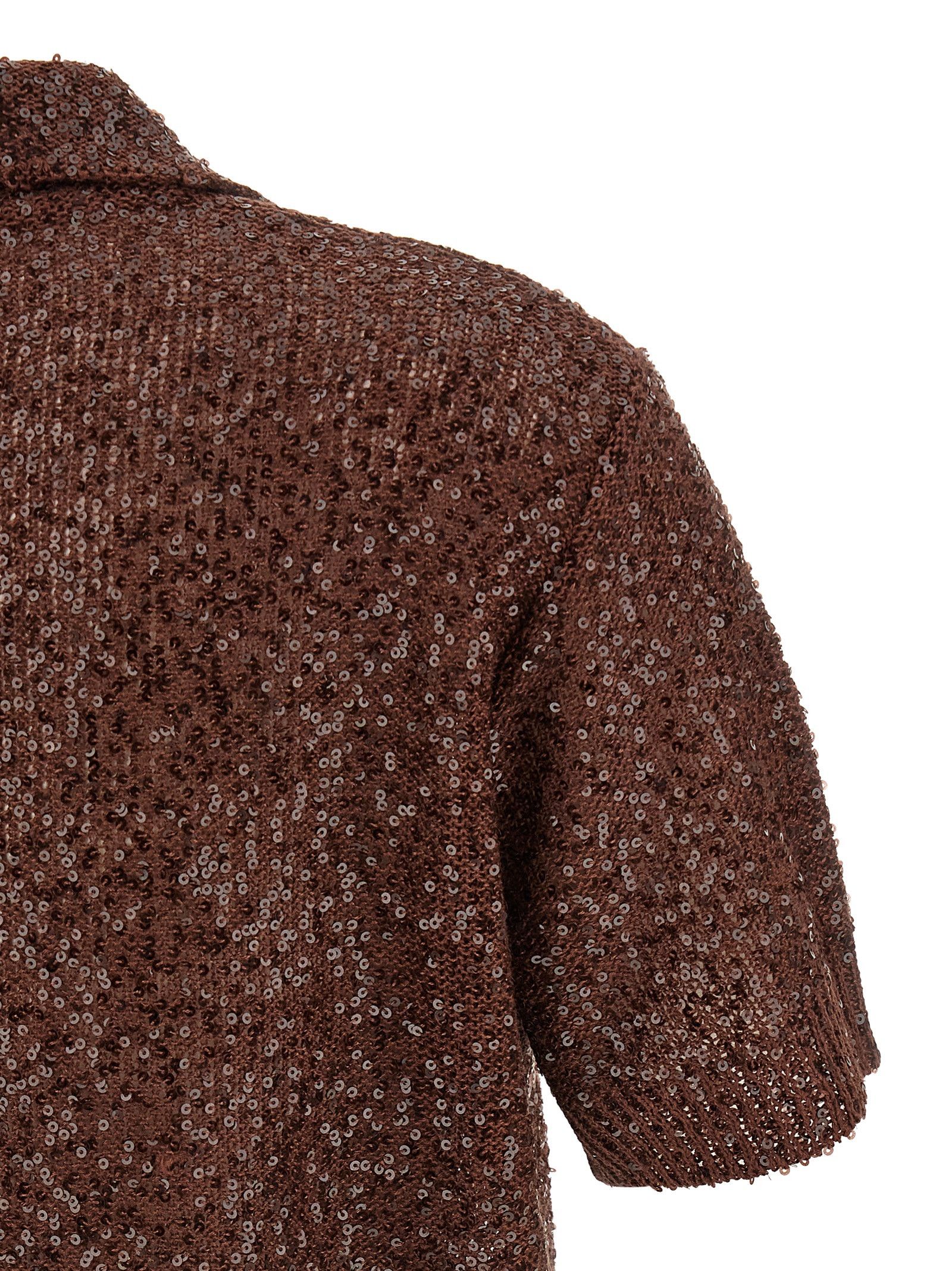 Brunello Cucinelli Knitted Polo Shirt Size XS / US 0-2 / IT 36-38 - 4 Thumbnail