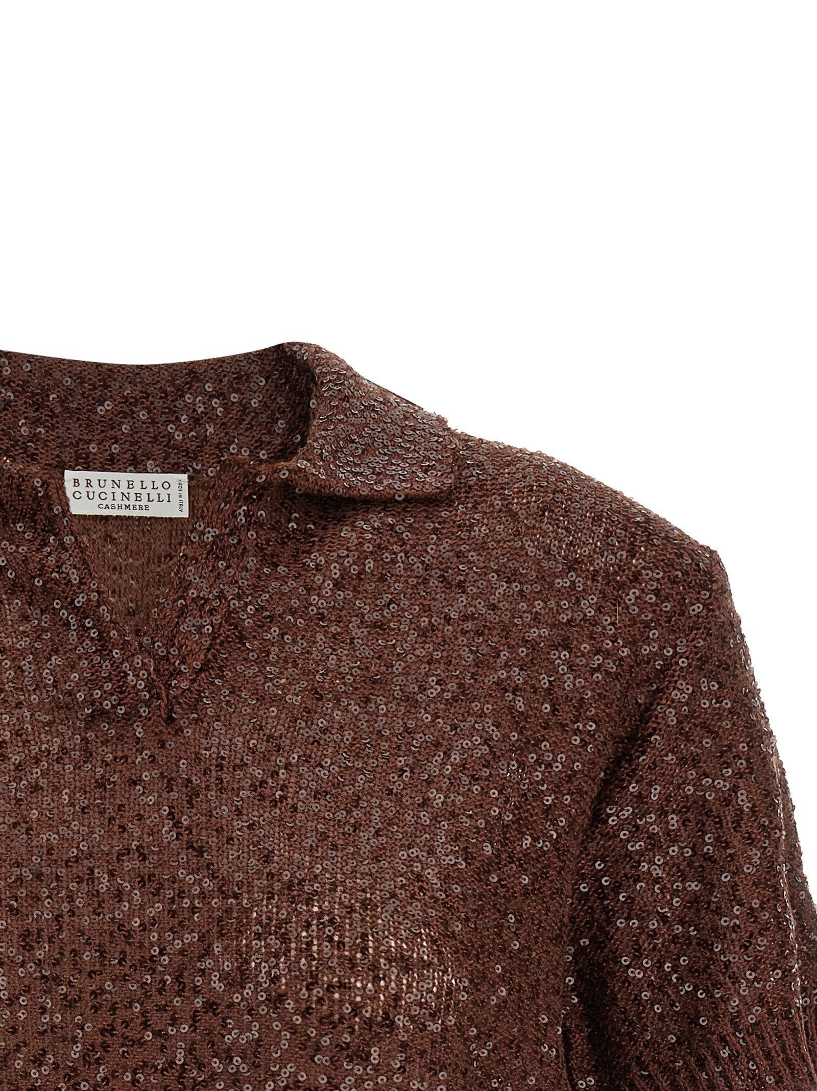 Brunello Cucinelli Knitted Polo Shirt Size XS / US 0-2 / IT 36-38 - 3 Thumbnail