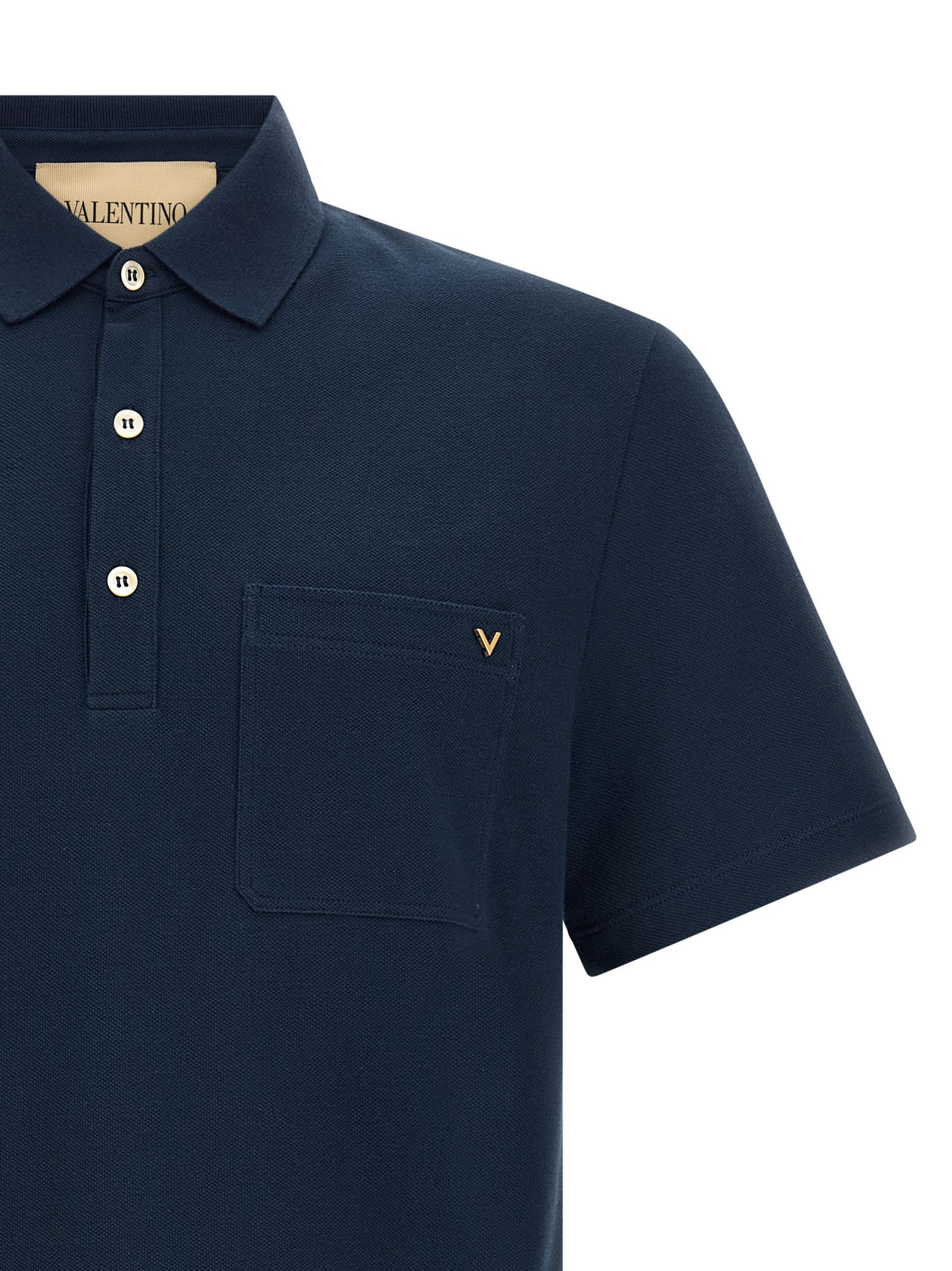 Valentino Valentino Garavani 'Vgold' Polo Shirt Size US XL / EU 56 / 4 - 3 Thumbnail