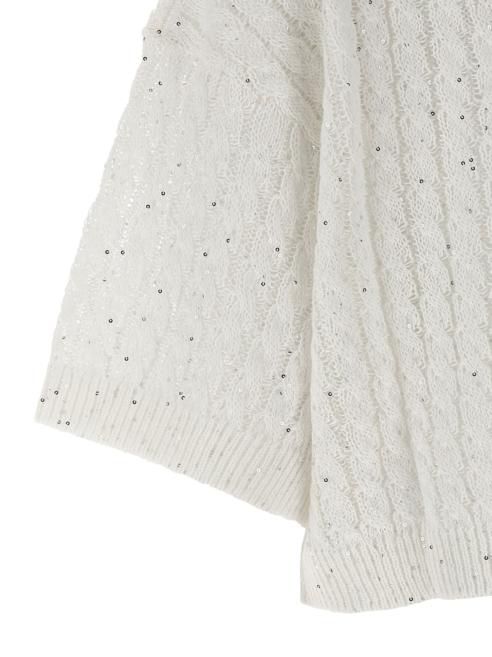 Brunello Cucinelli 'Dazzling Cable' Cardigan Size XL / US 12-14 / IT 48-50 - 4 Thumbnail