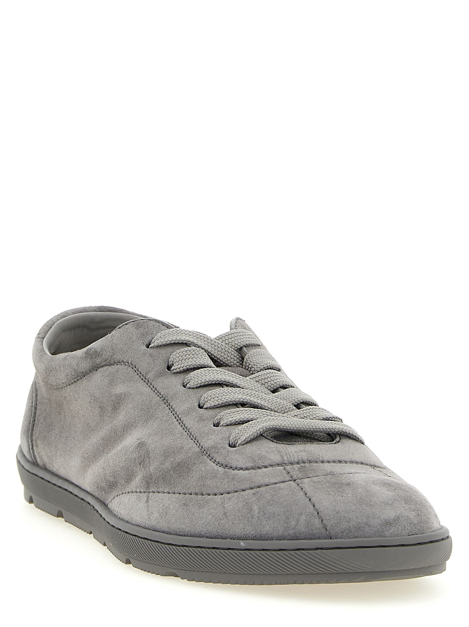 Brunello Cucinelli Suede 'Light' Sneakers Size US 11 / EU 44 - 2 Thumbnail