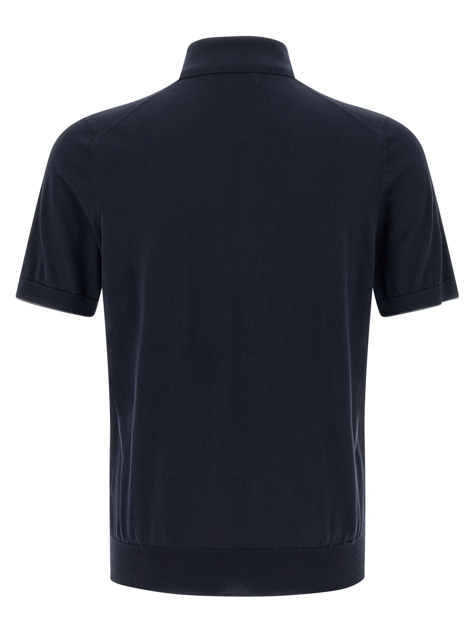 Brunello Cucinelli Logo Embroidery Polo Shirt Size US S / EU 44-46 / 1 - 2 Thumbnail