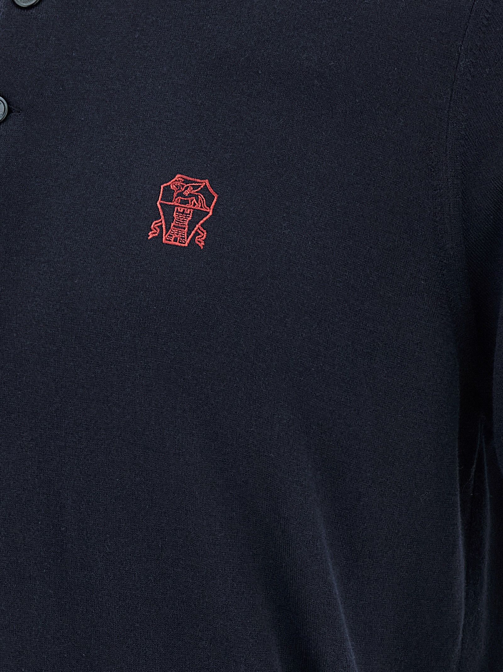 Brunello Cucinelli Logo Embroidery Polo Shirt Size US S / EU 44-46 / 1 - 4 Thumbnail