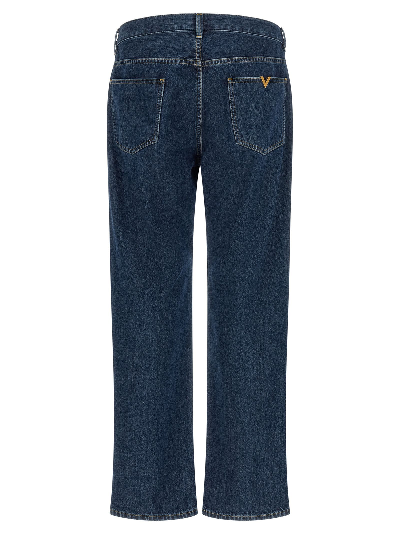 Valentino Valentino Garavani 'Vgold' Jeans Size US 32 / EU 48 - 2 Thumbnail