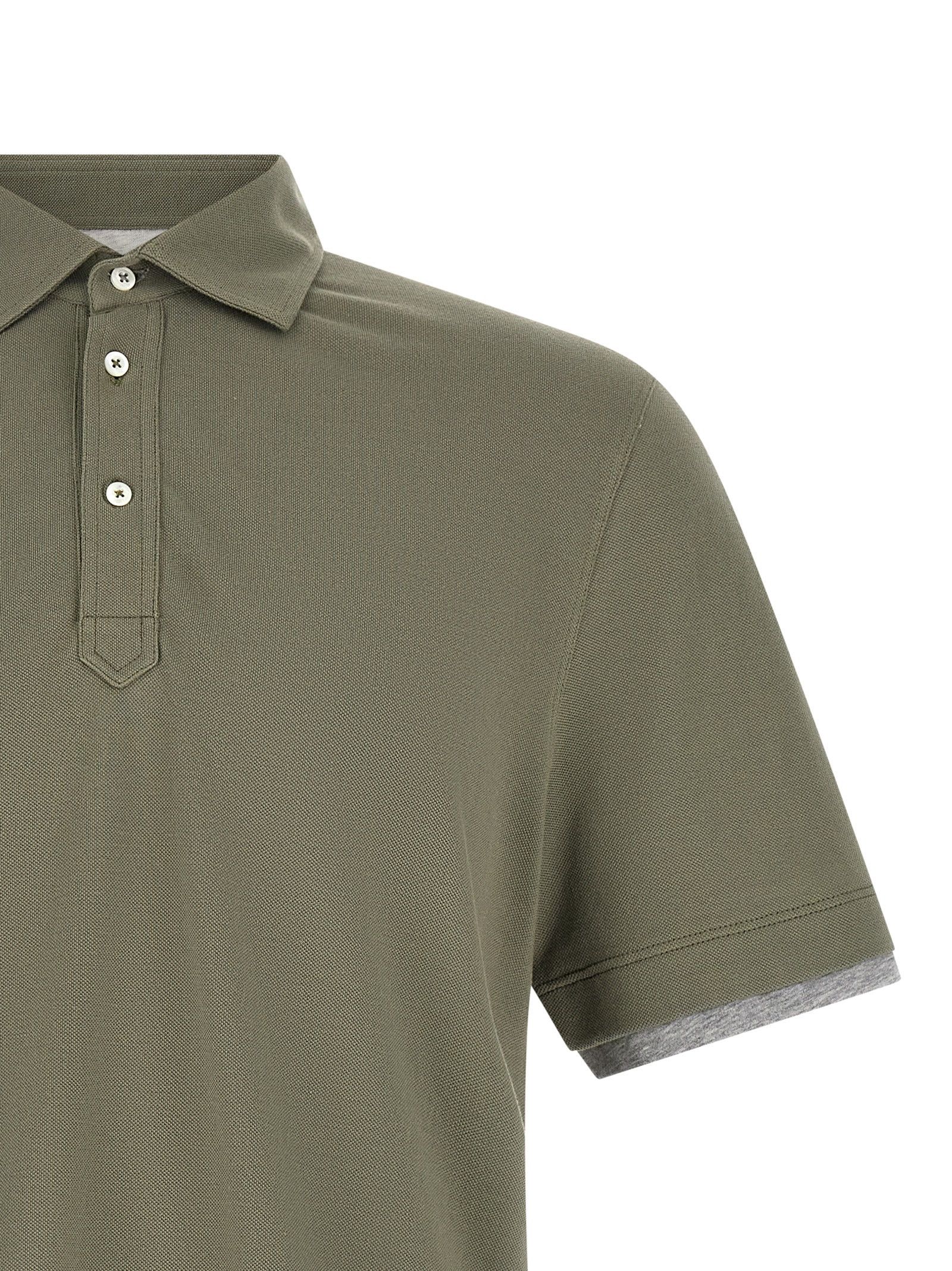 Brunello Cucinelli 'Faux Layering' Polo Shirt Size US XS / EU 42 / 0 - 3 Thumbnail