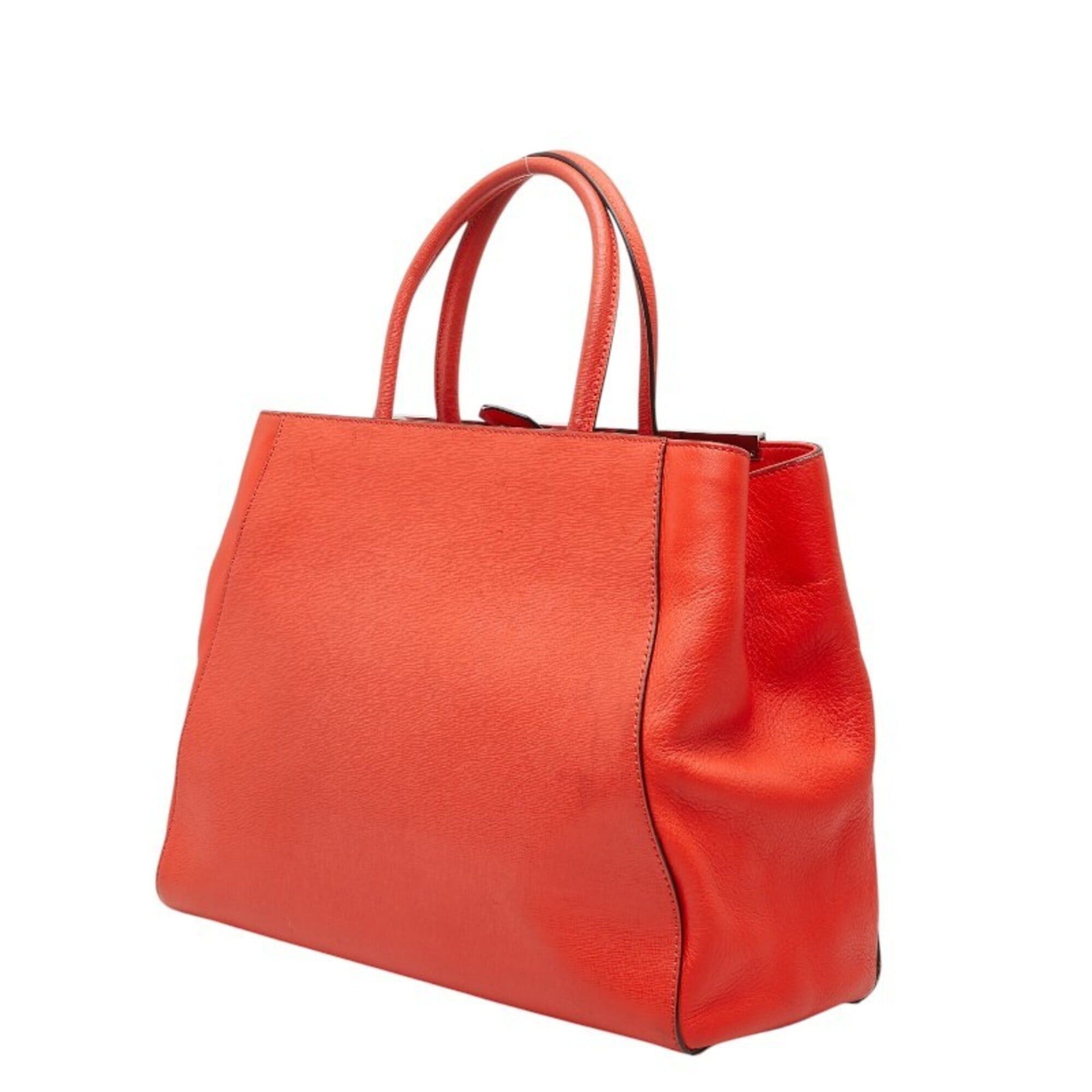Fendi Fendi Toujours Handbag Shoulder Bag 2WAY 8BH250 Red Leather Women's FENDI Size ONE SIZE - 2 Thumbnail