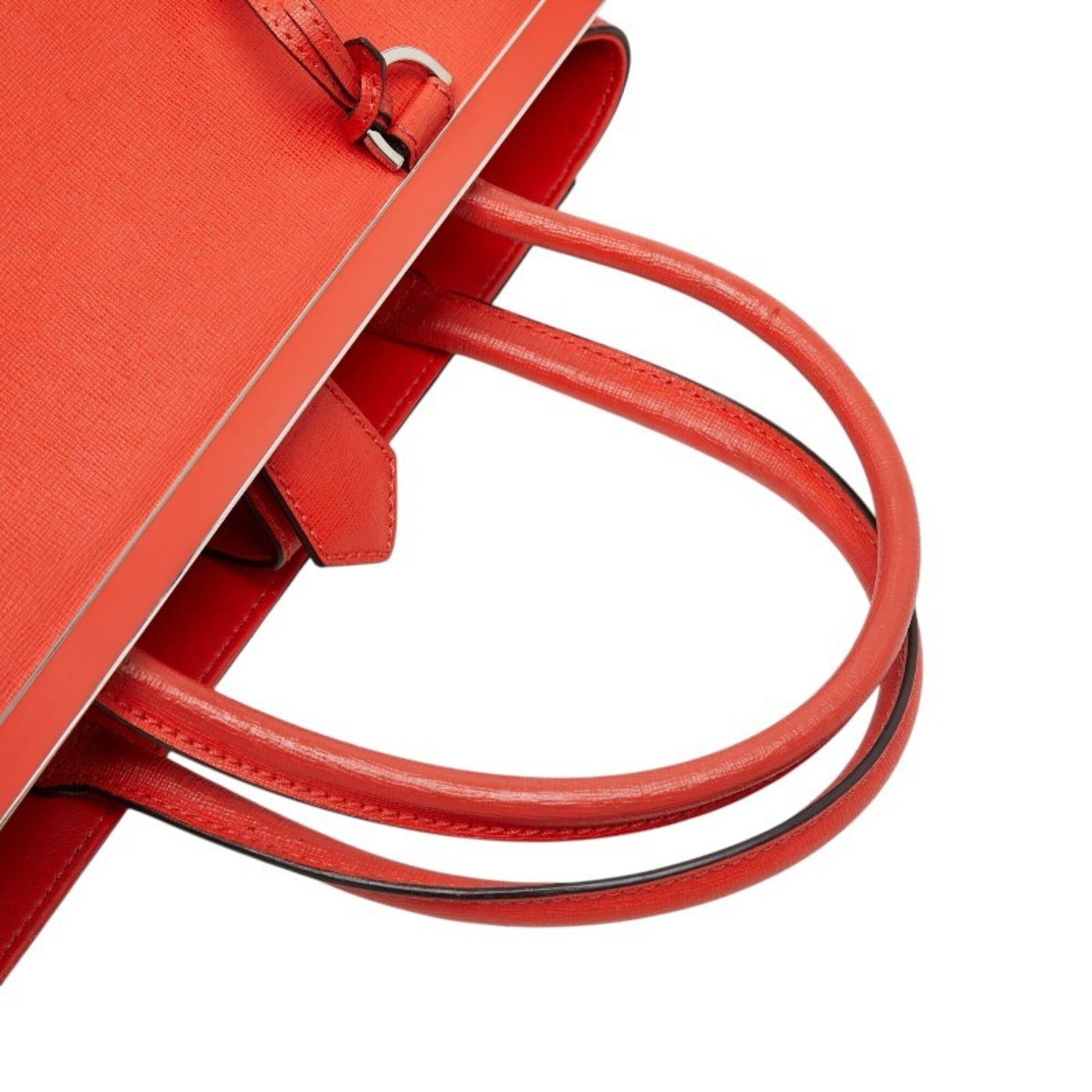 Fendi Fendi Toujours Handbag Shoulder Bag 2WAY 8BH250 Red Leather Women's FENDI Size ONE SIZE - 8 Thumbnail